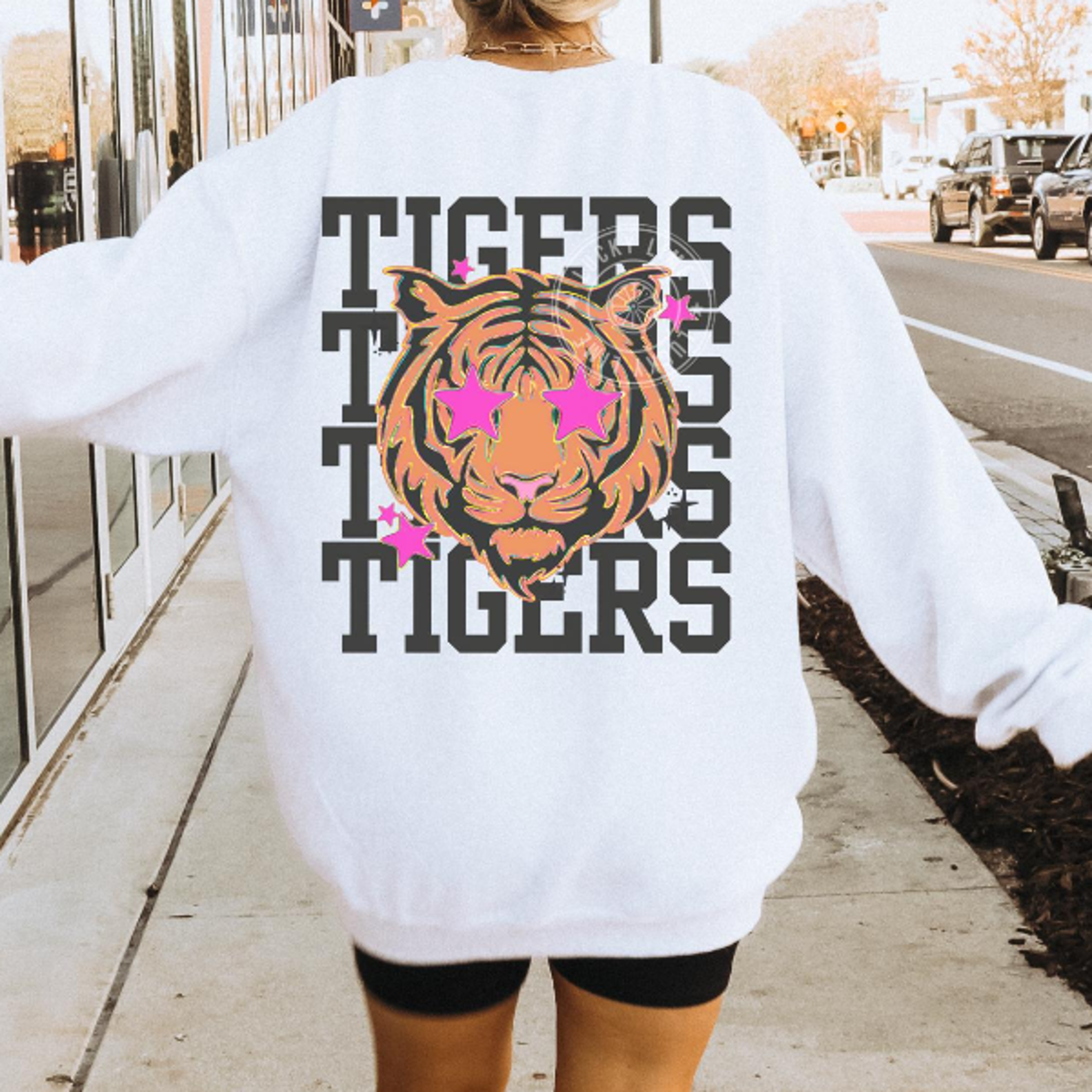 Tigers School Spirit Custom Mascot Game Day TShirt