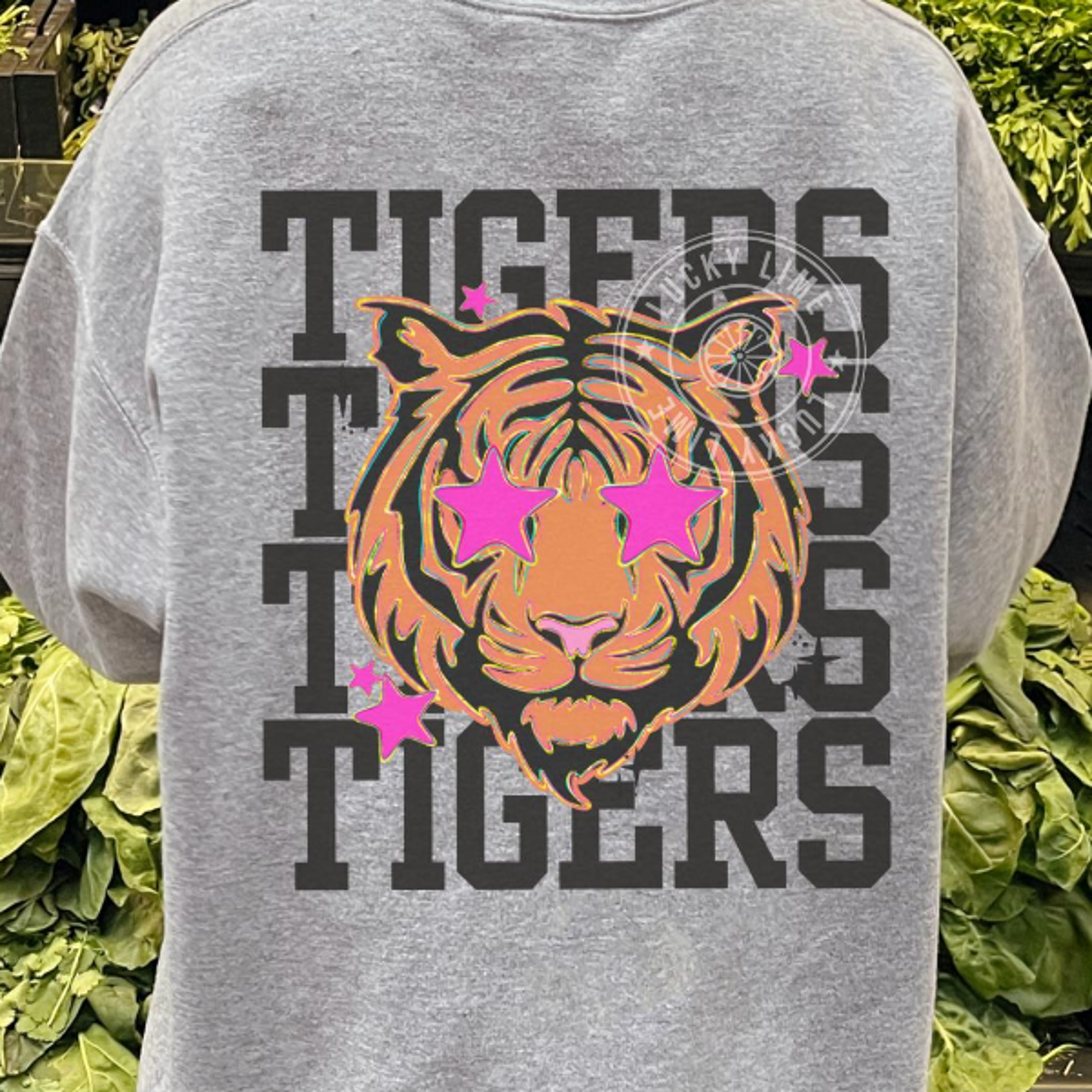 Tigers School Spirit Custom Mascot Game Day TShirt