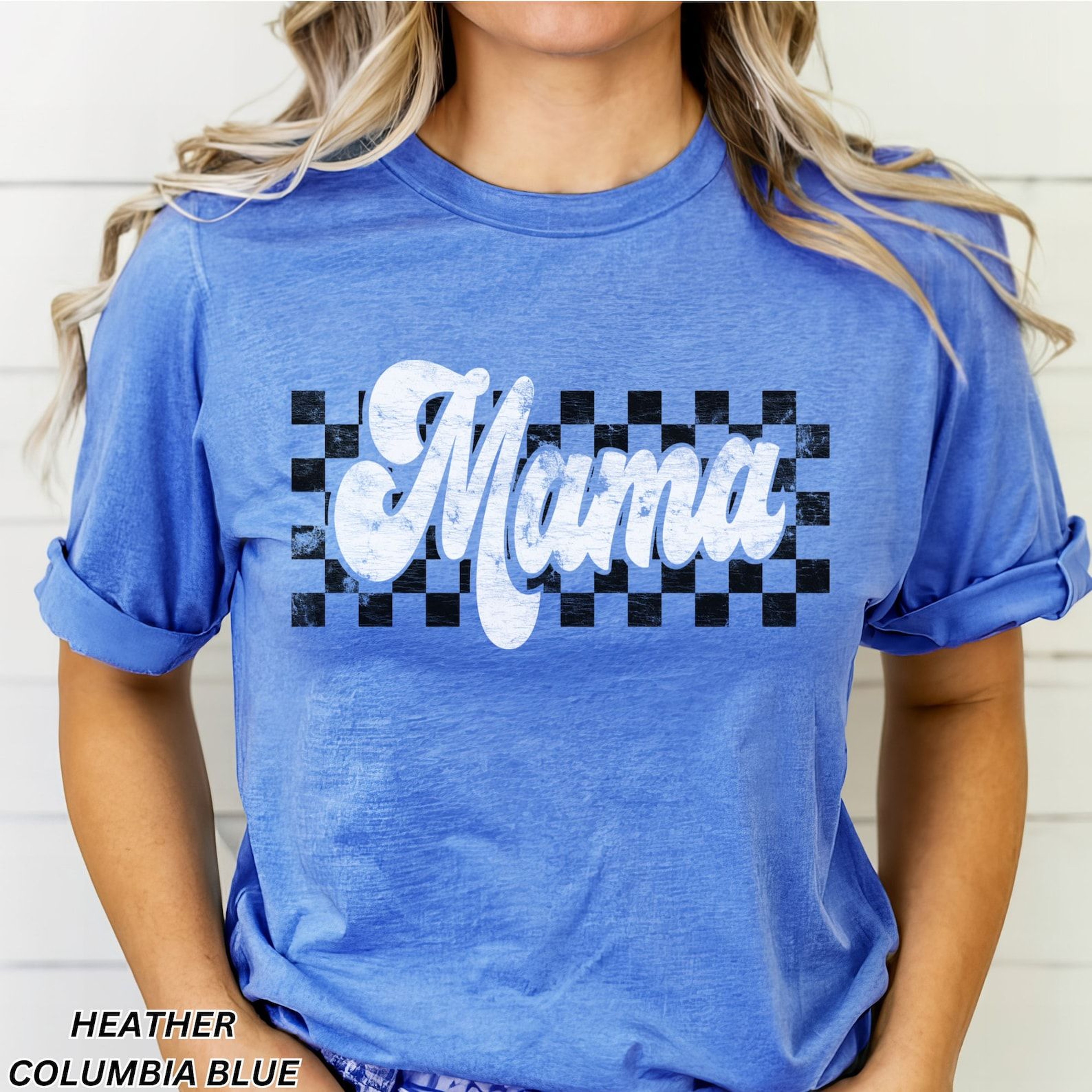 Checkered Mama Shirt Retro Mama Shirt Mothers Day Gift Mom Life Shirt Motherhood Shirt Cute Mom Shi 2