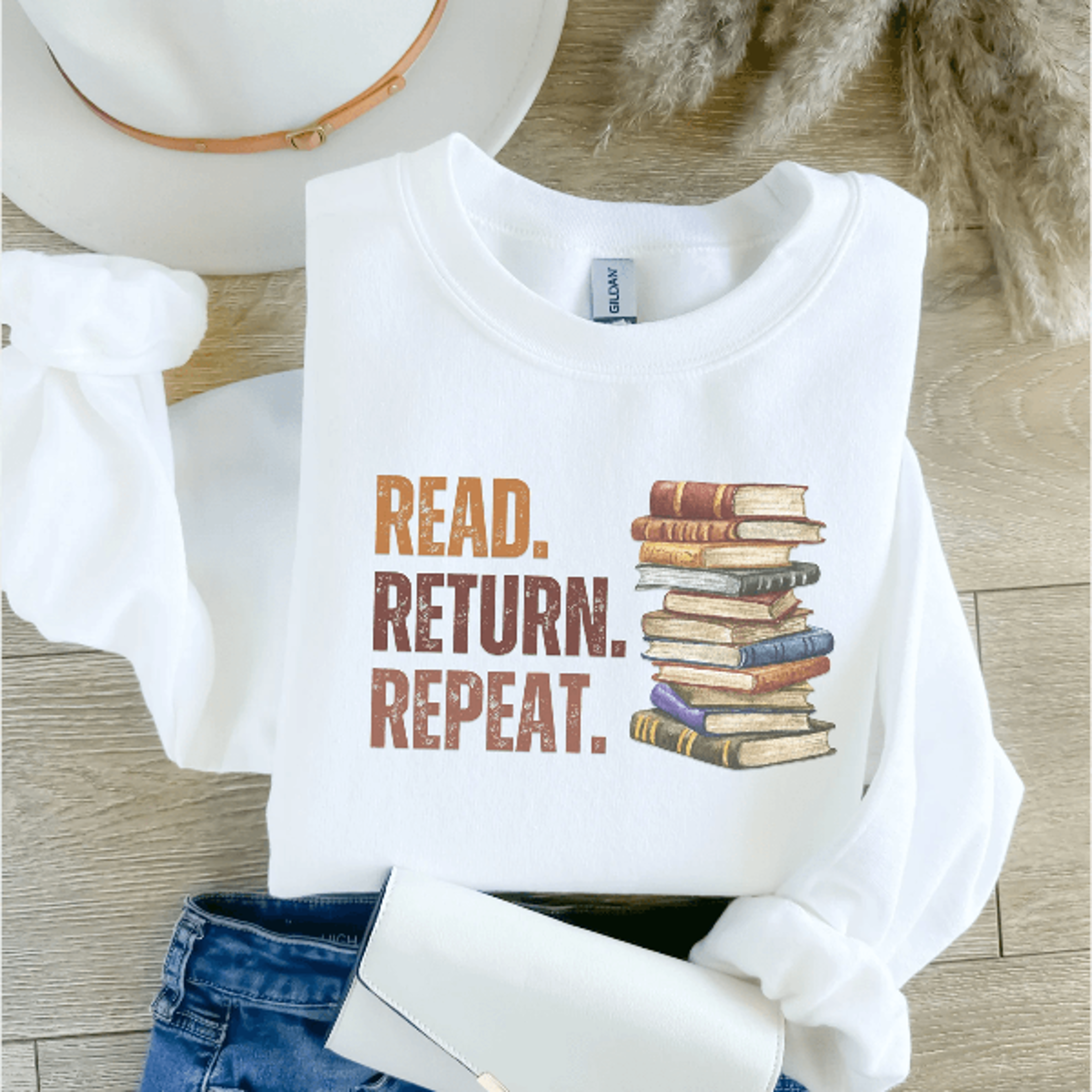 Book Lover Sweatshirt For Women Bookish Reading Crewneck Librarian Bookworm Gift Pullover 1