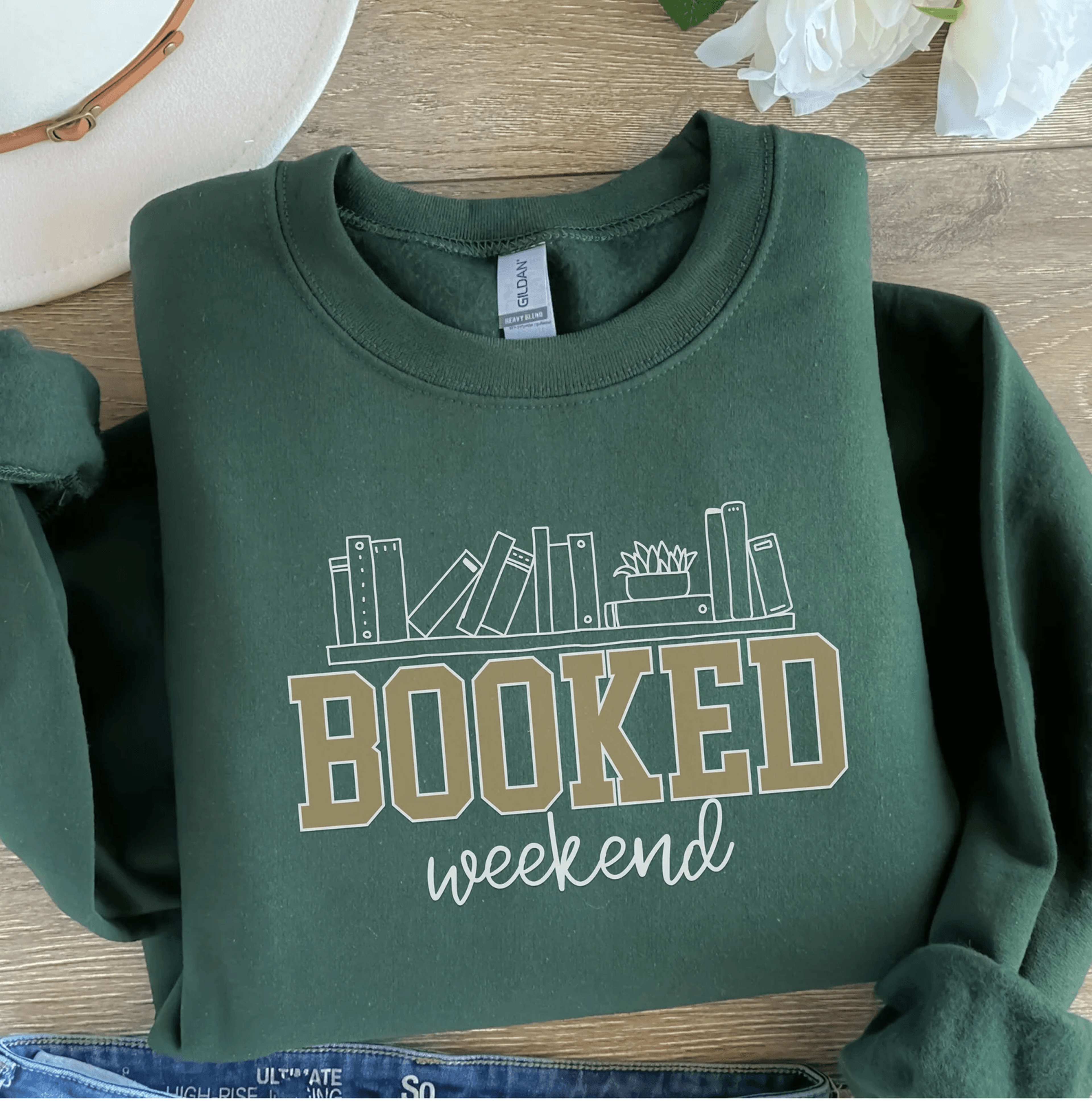 Book Lover Sweatshirt For Women Bookish Reading Crewneck Cozy Bookworm Librarian Gift Pullover 1