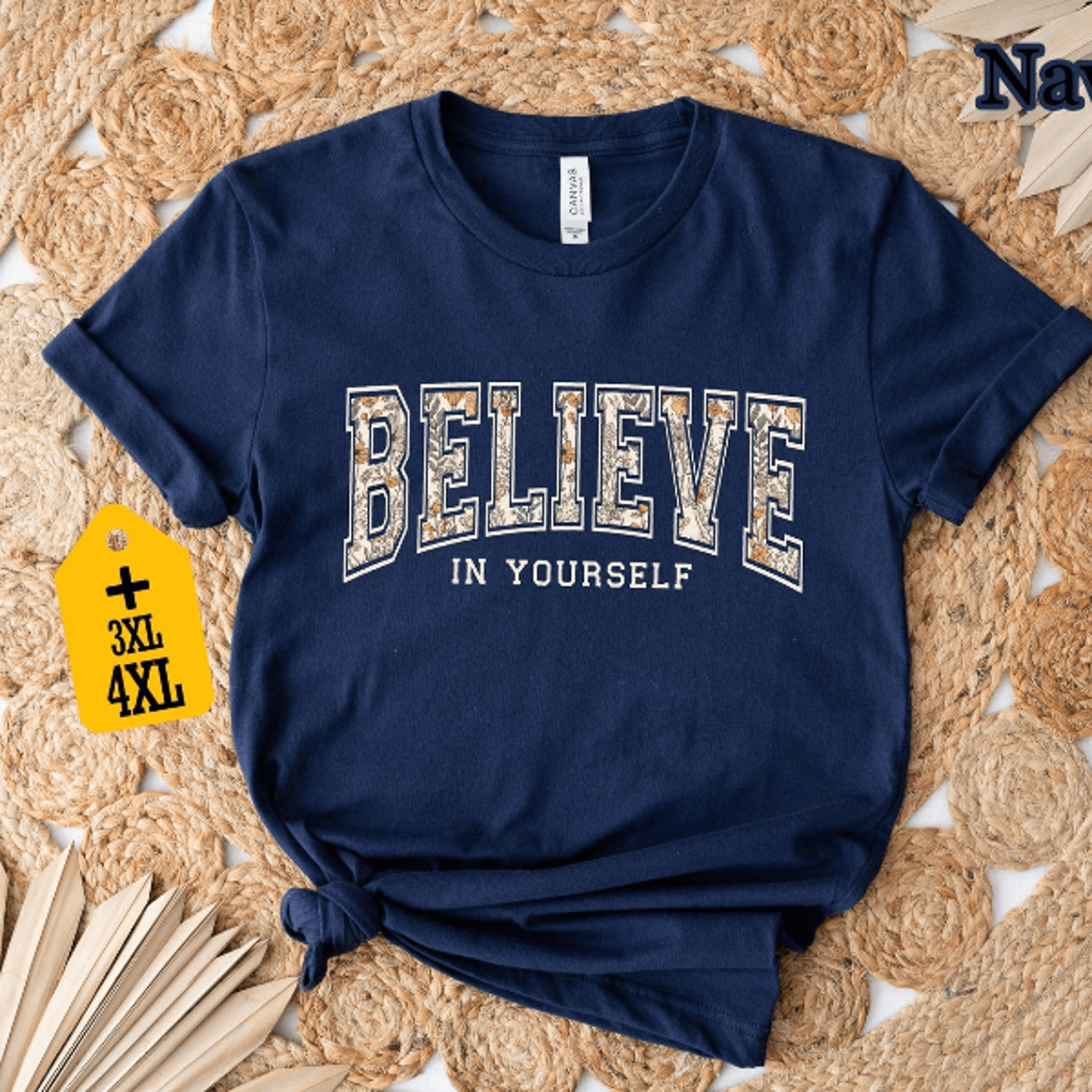 Comfort Colors Believe In Yourself Shirt Inspirational Motivational Tee 4