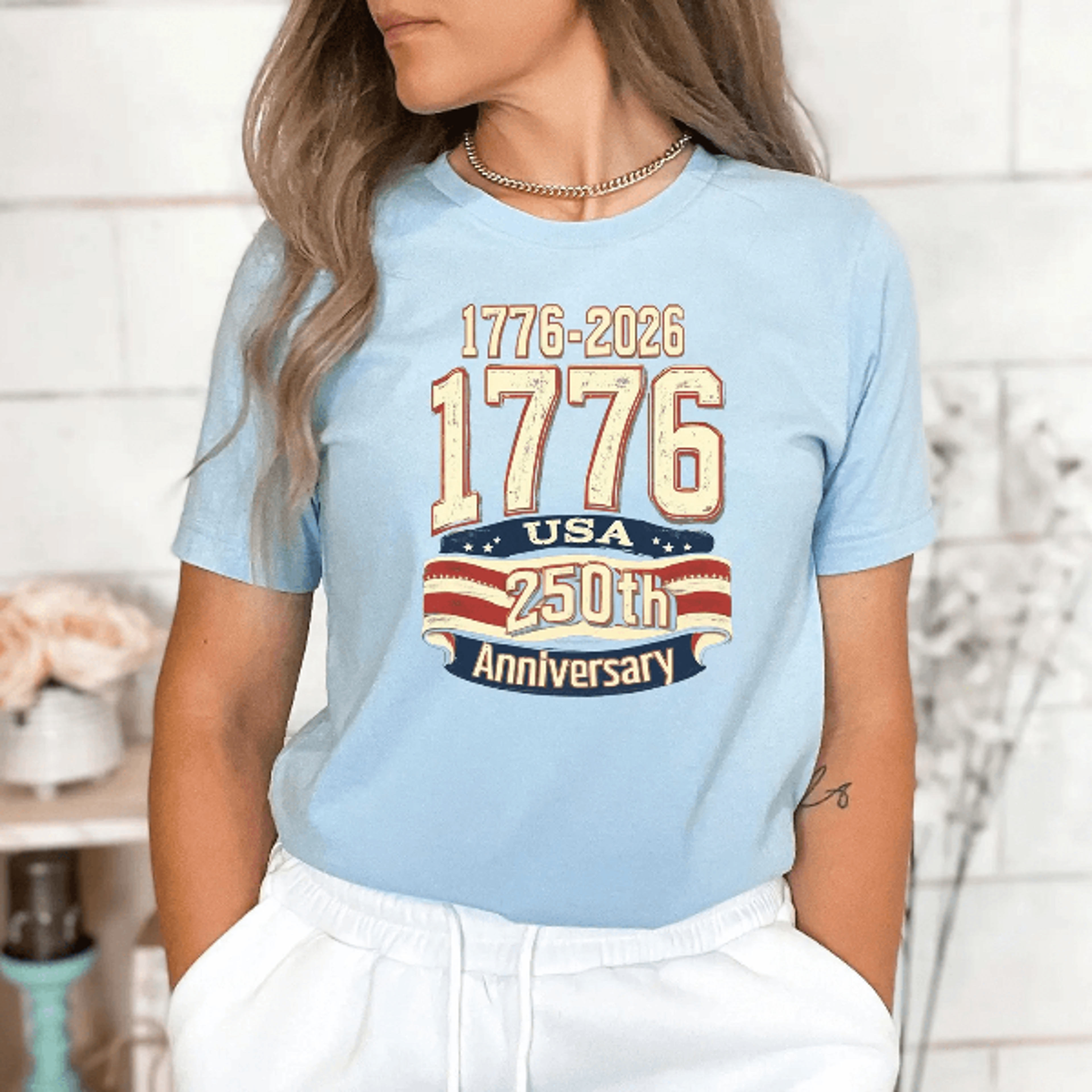 America 250th Anniversary Shirt  17762026 Patriotic USA Freedom Tee 2