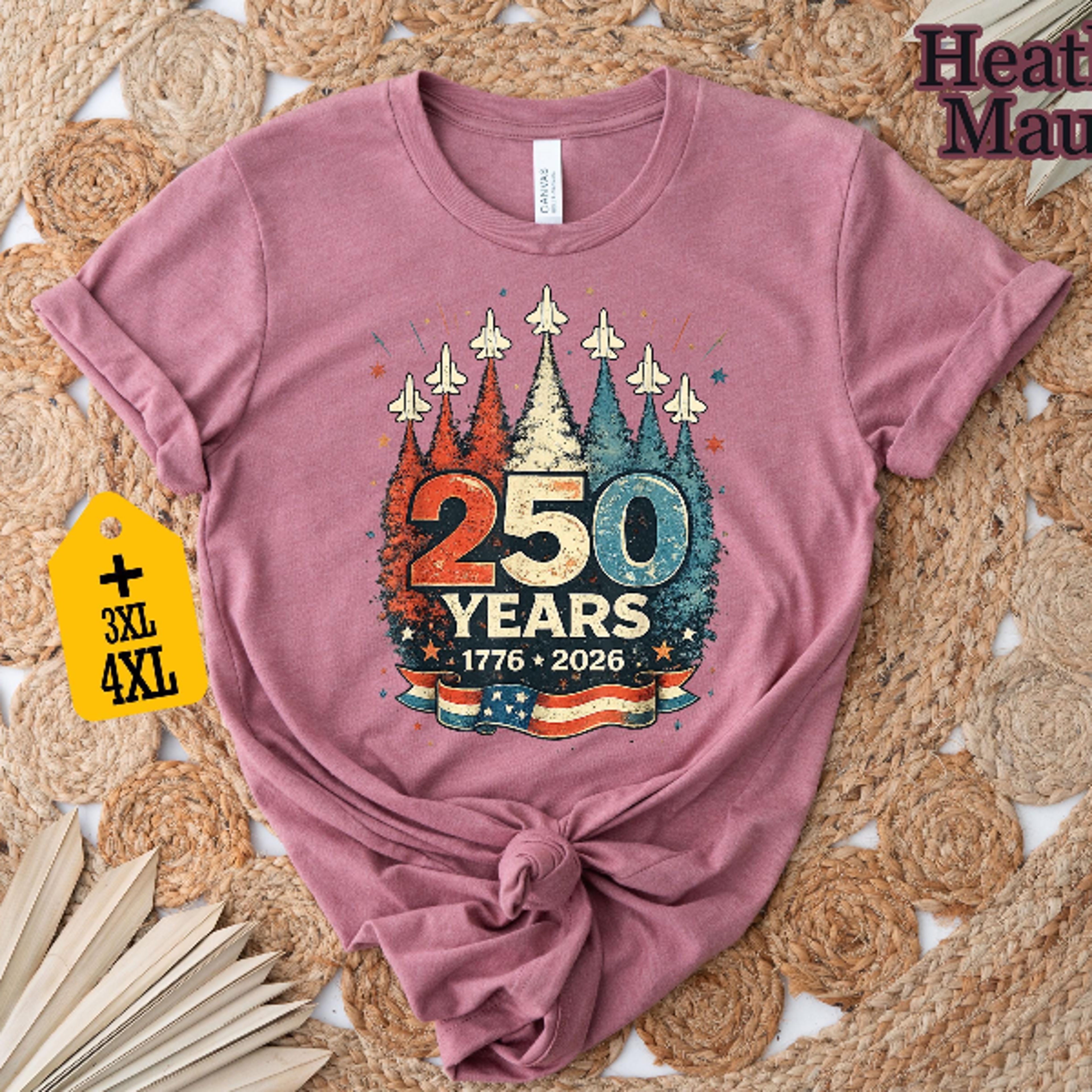 America 250th Anniversary Shirt  17762026 Patriotic Eagle USA Freedom Tee 1