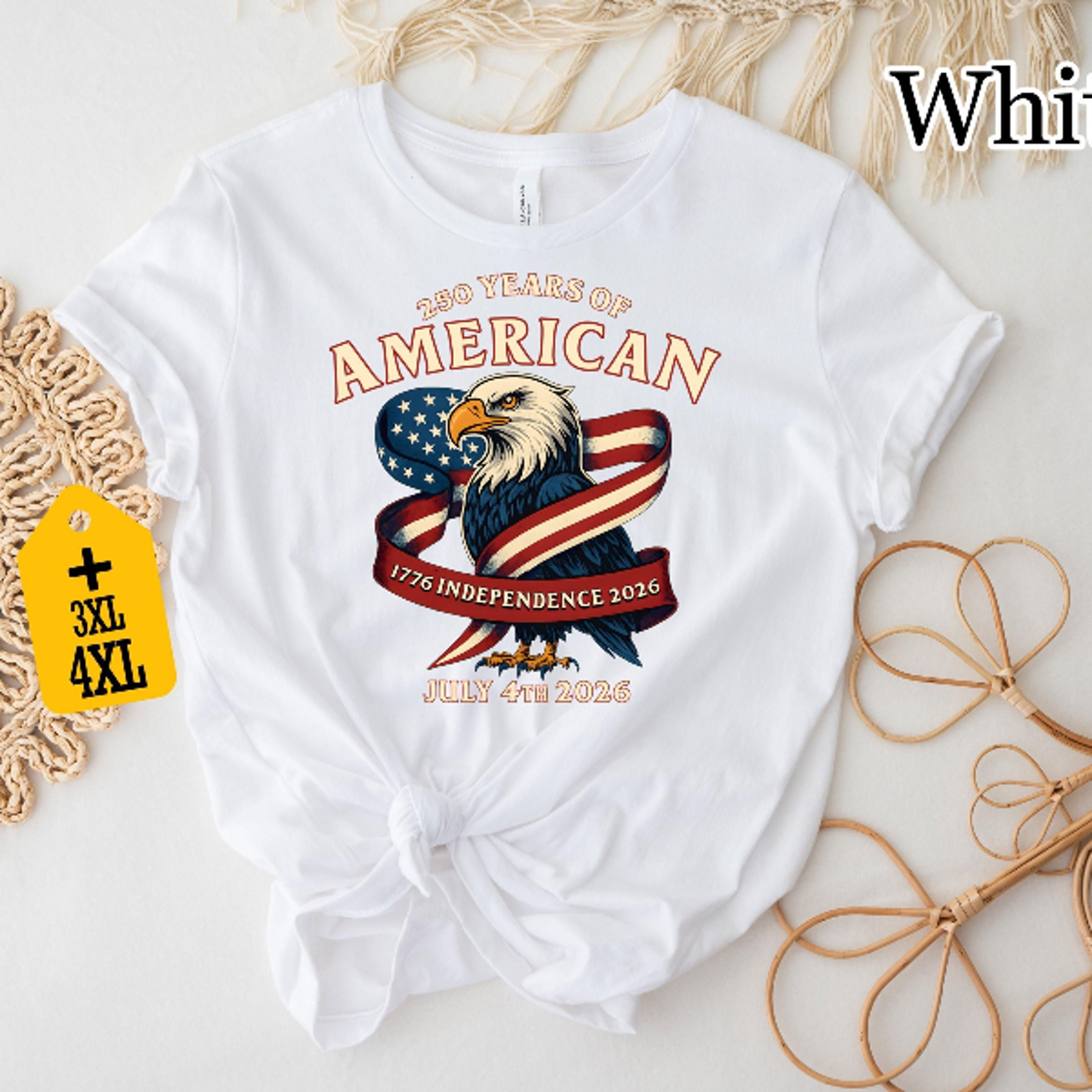 Vintage 250 Years Of American Independence Shirt 17762026 Patriotic Eagle Shirt USA 250th Anniversa 