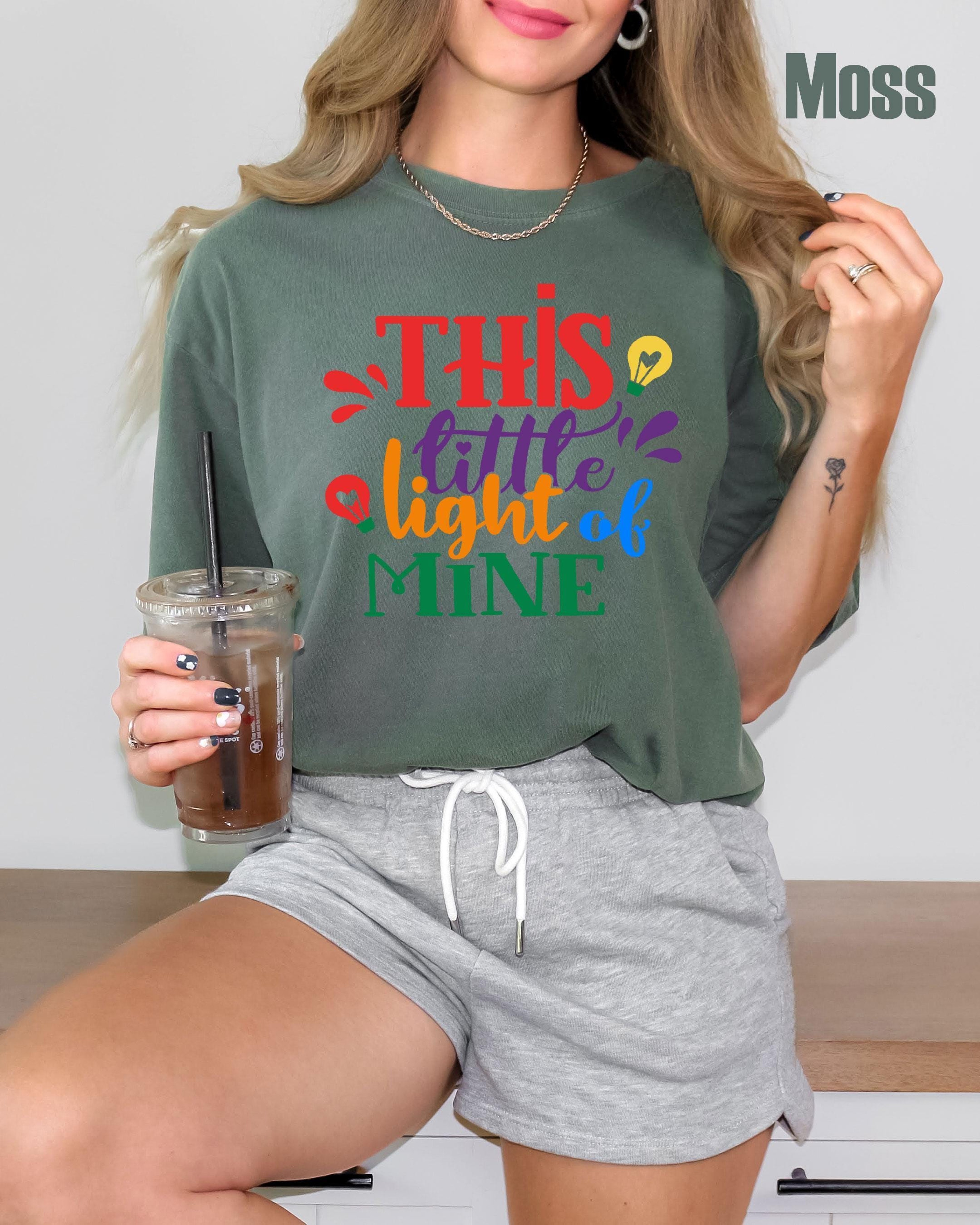 Comfort Colors This Little Light Of Mine Shirt  Christian Faith Inspirational Gospel Tee 2