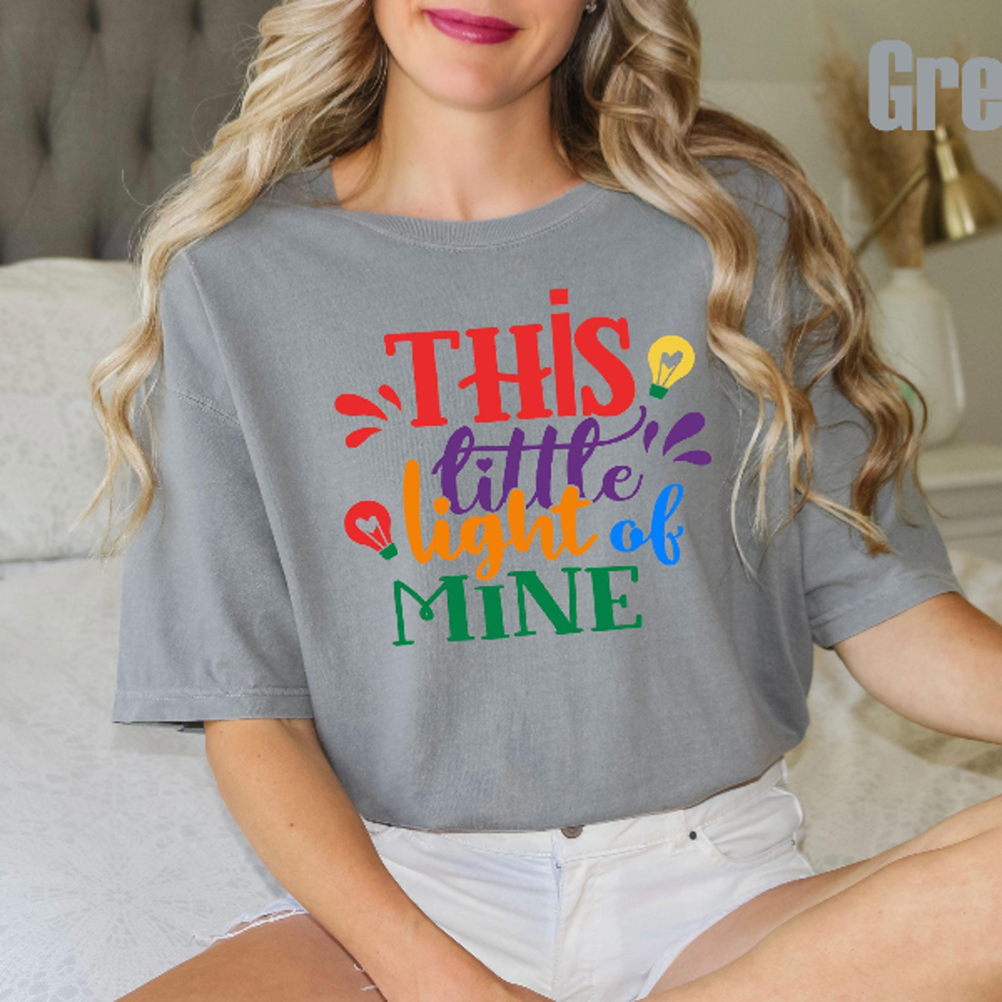 Comfort Colors This Little Light Of Mine Shirt  Christian Faith Inspirational Gospel Tee 1