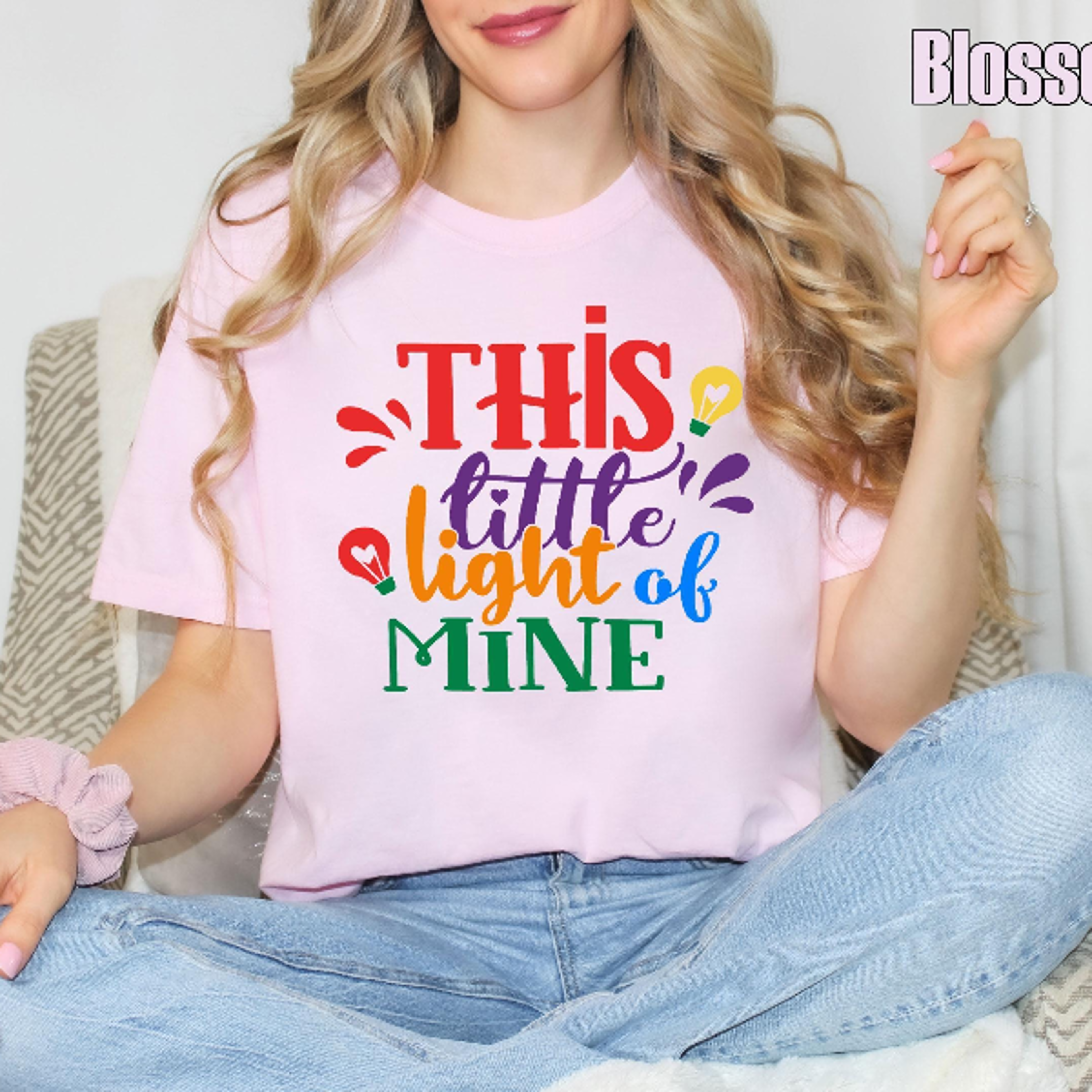 Comfort Colors This Little Light Of Mine Shirt  Christian Faith Inspirational Gospel Tee 4