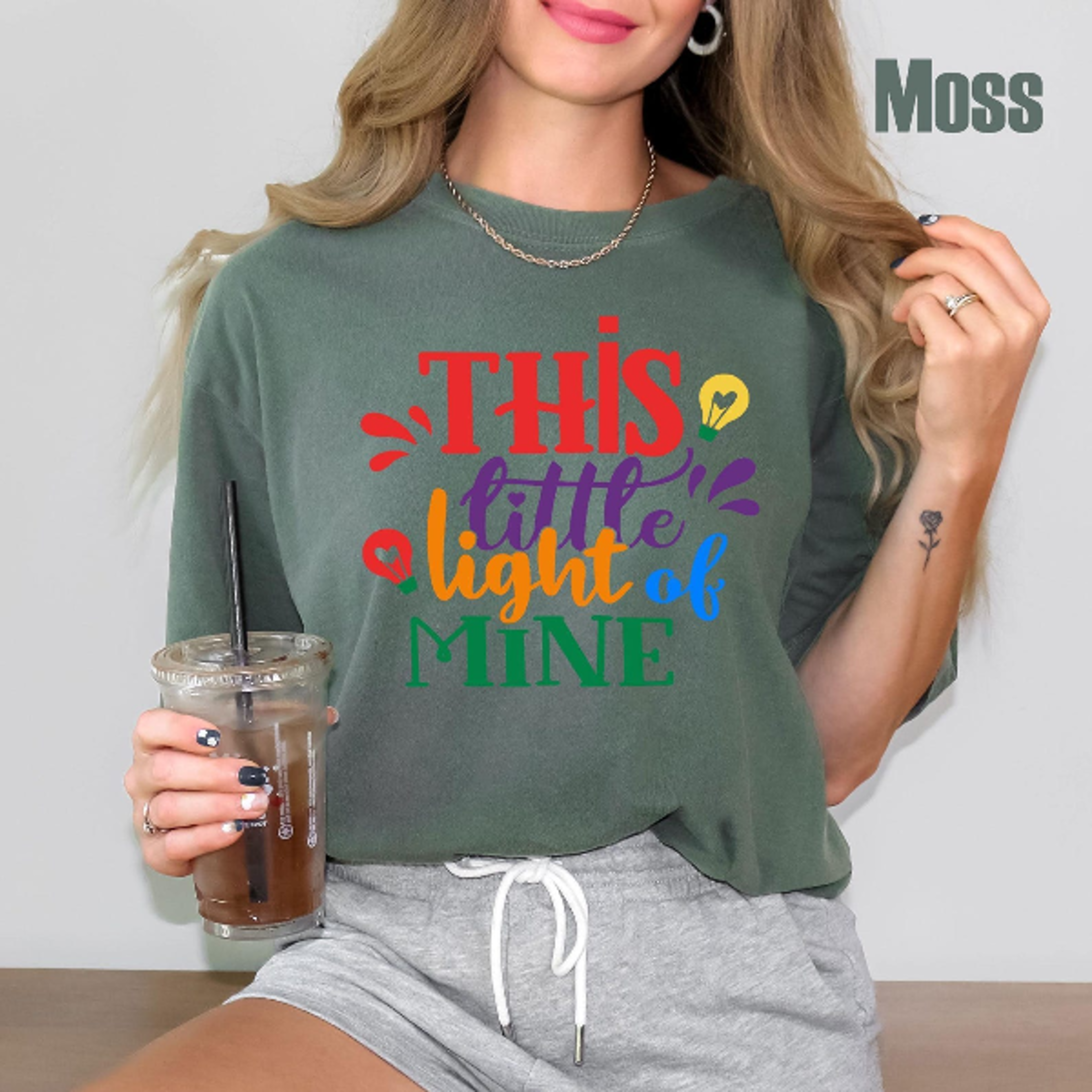 Comfort Colors This Little Light Of Mine Shirt  Christian Faith Inspirational Gospel Tee 5