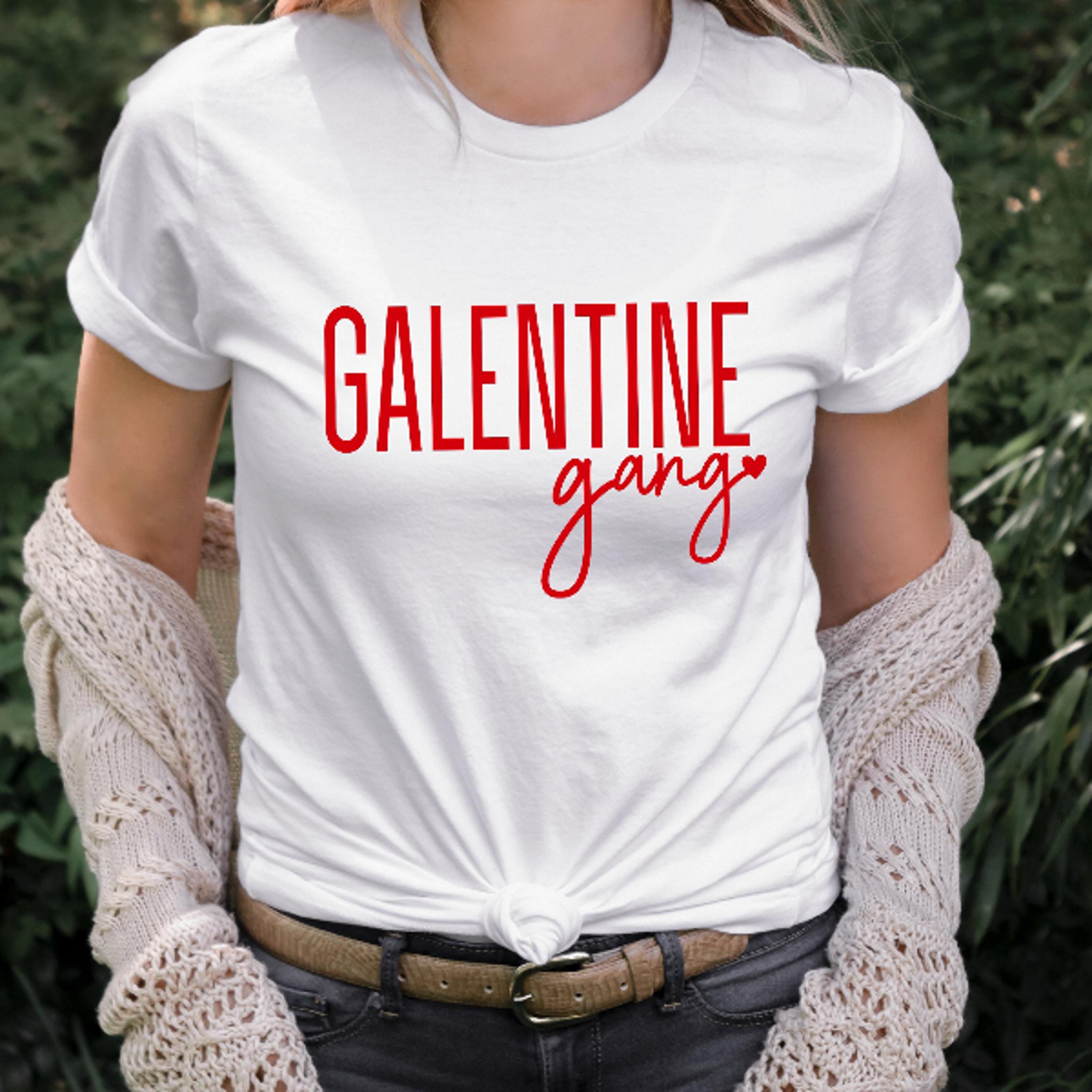 Galentines Day Shirt Funny Best Friend Tee  Womens Galentine Gift Graphic TShirt For Friends 2