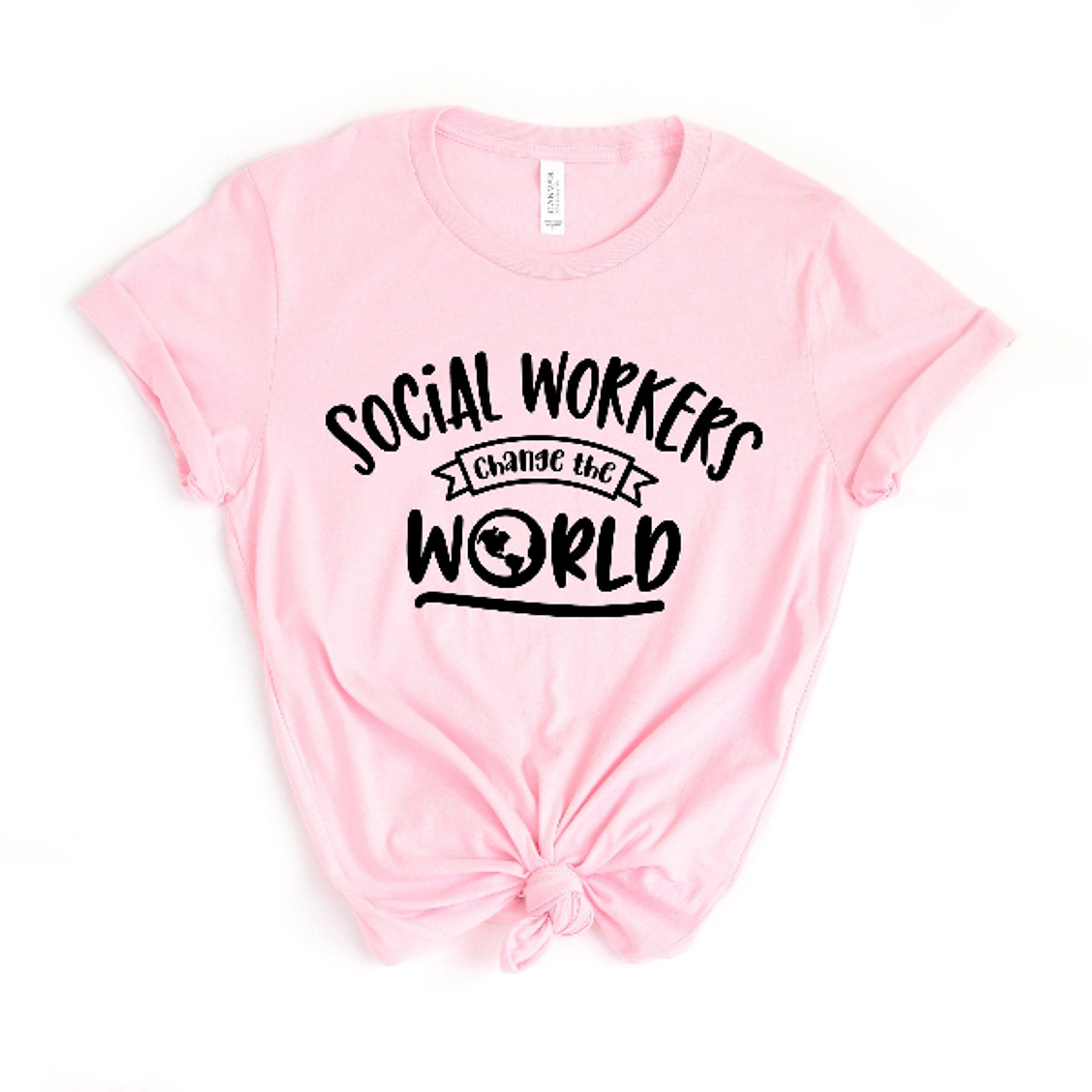 Social Workers Change the World Shirt Cute Social Worker Gift Social Work Appreciation Tee