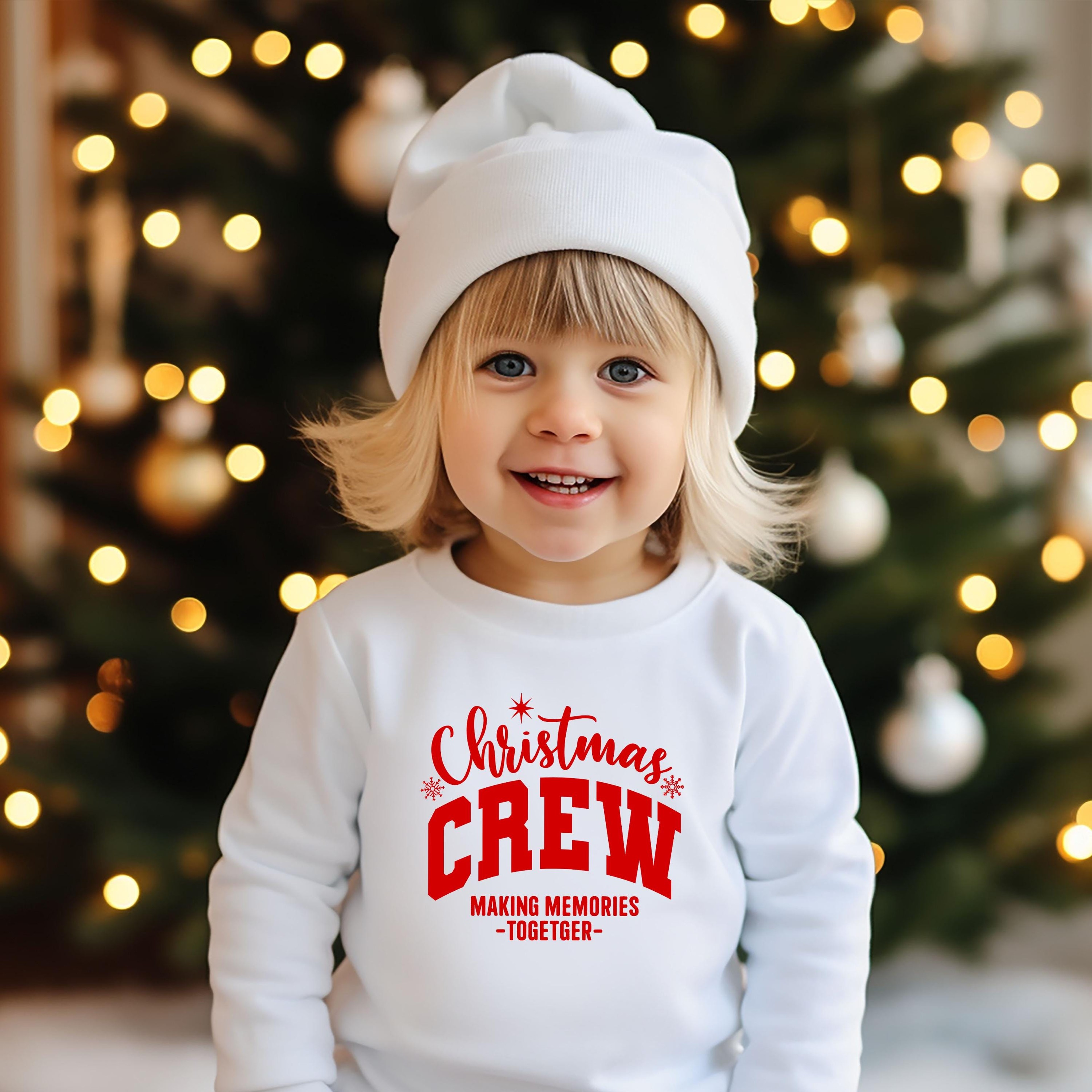 Matching Christmas Crew Sweatshirt  Family Holiday Outfit Christmas Group Shirts Cozy Family Christ 1