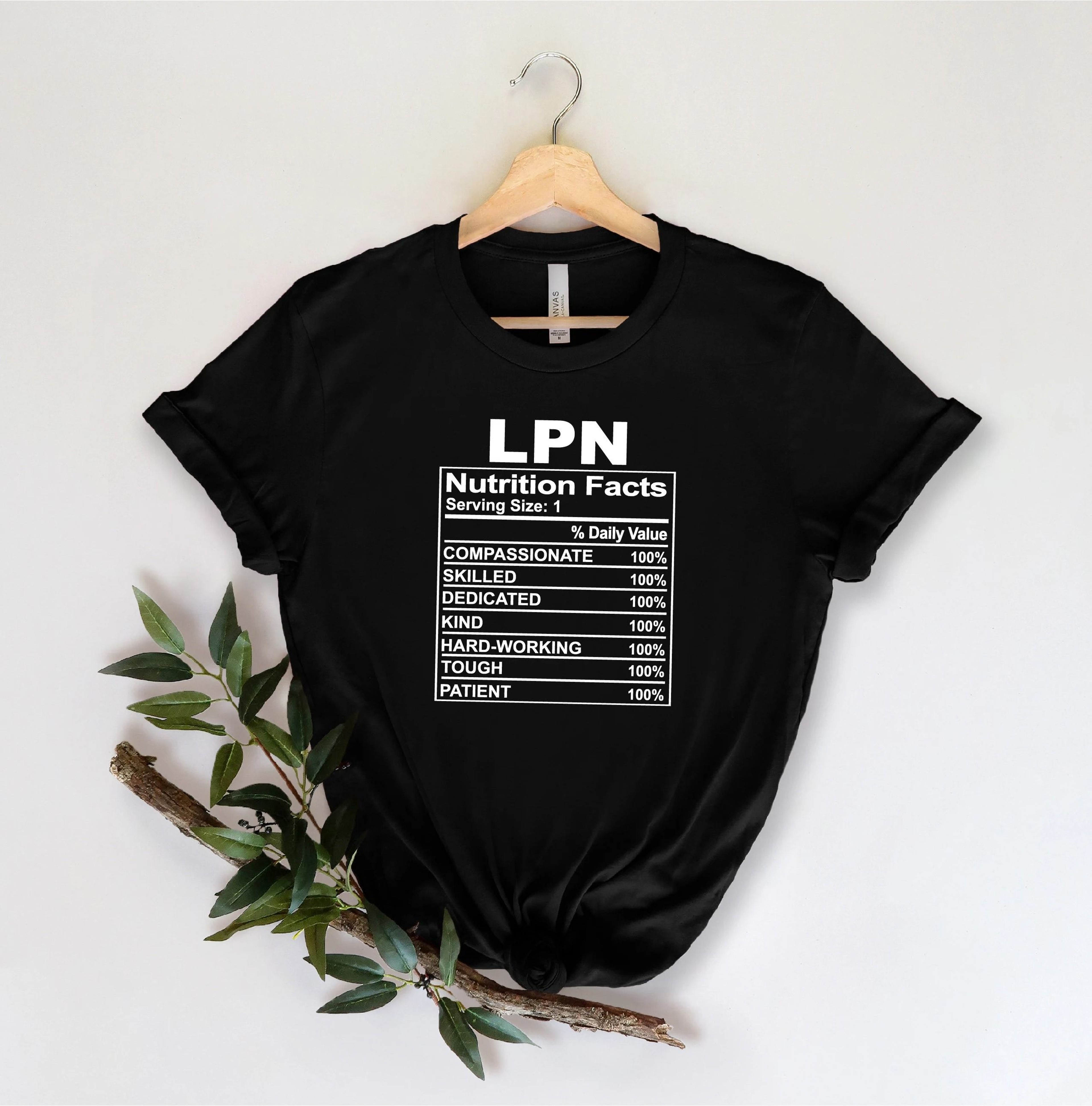 LPN Shirt Licensed Practical Nurse Shirt Nutrition Facts Nurse Shirt Nurse GiftNurse Shirt Nurse Ap 2