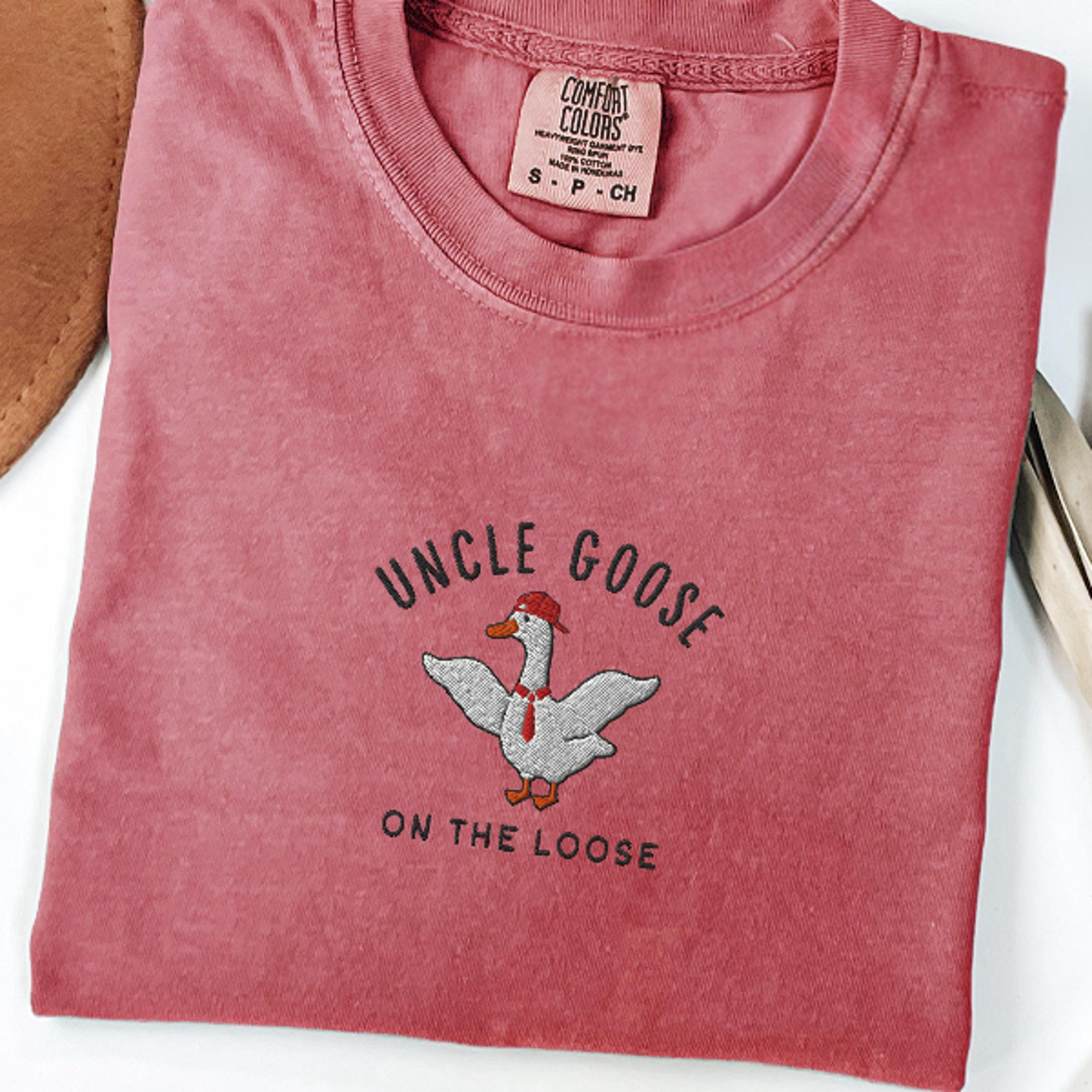 Embroidered Uncle Silly Goose Shirt Gift