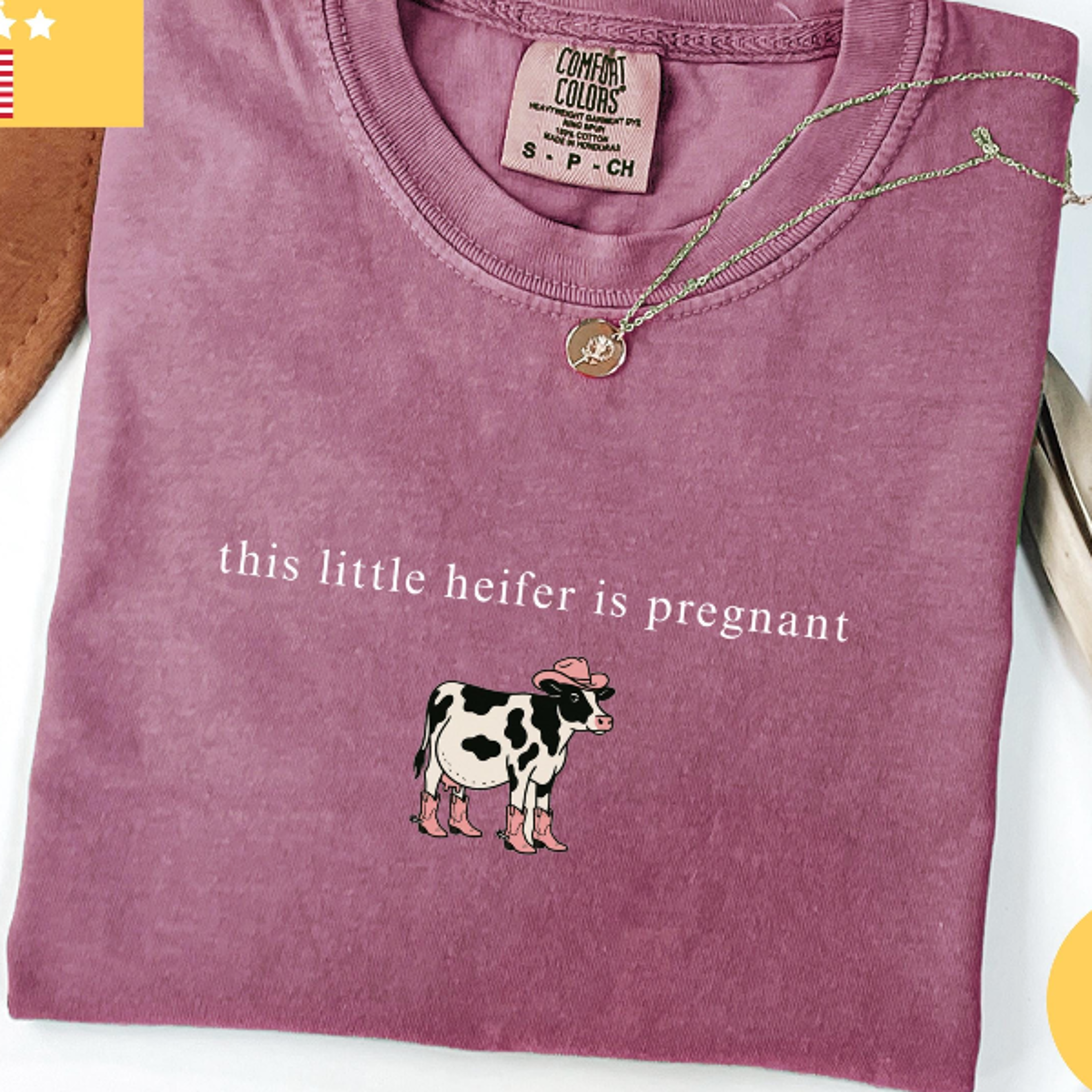 Western Pregnancy Announcement Shirt