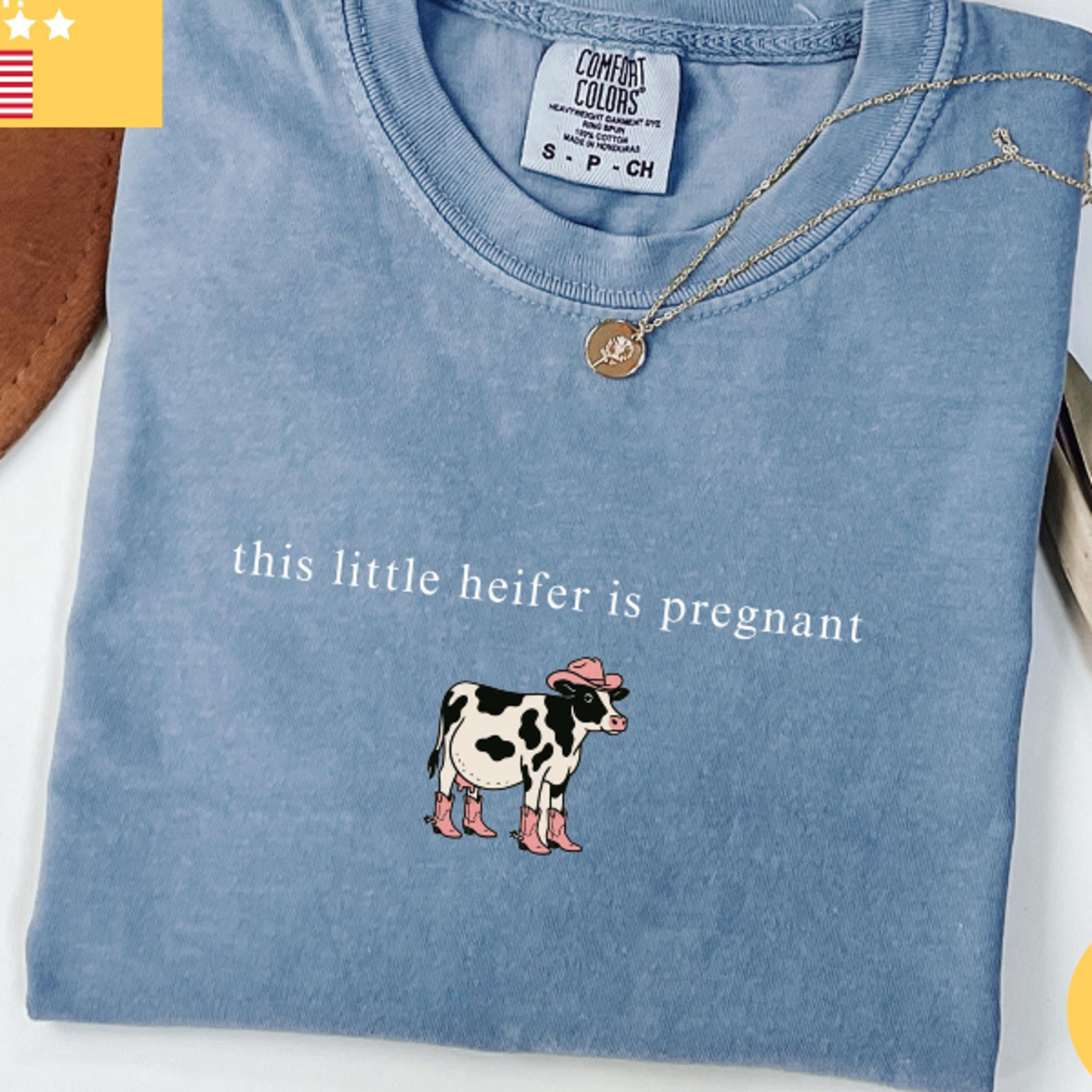 Western Pregnancy Announcement Shirt