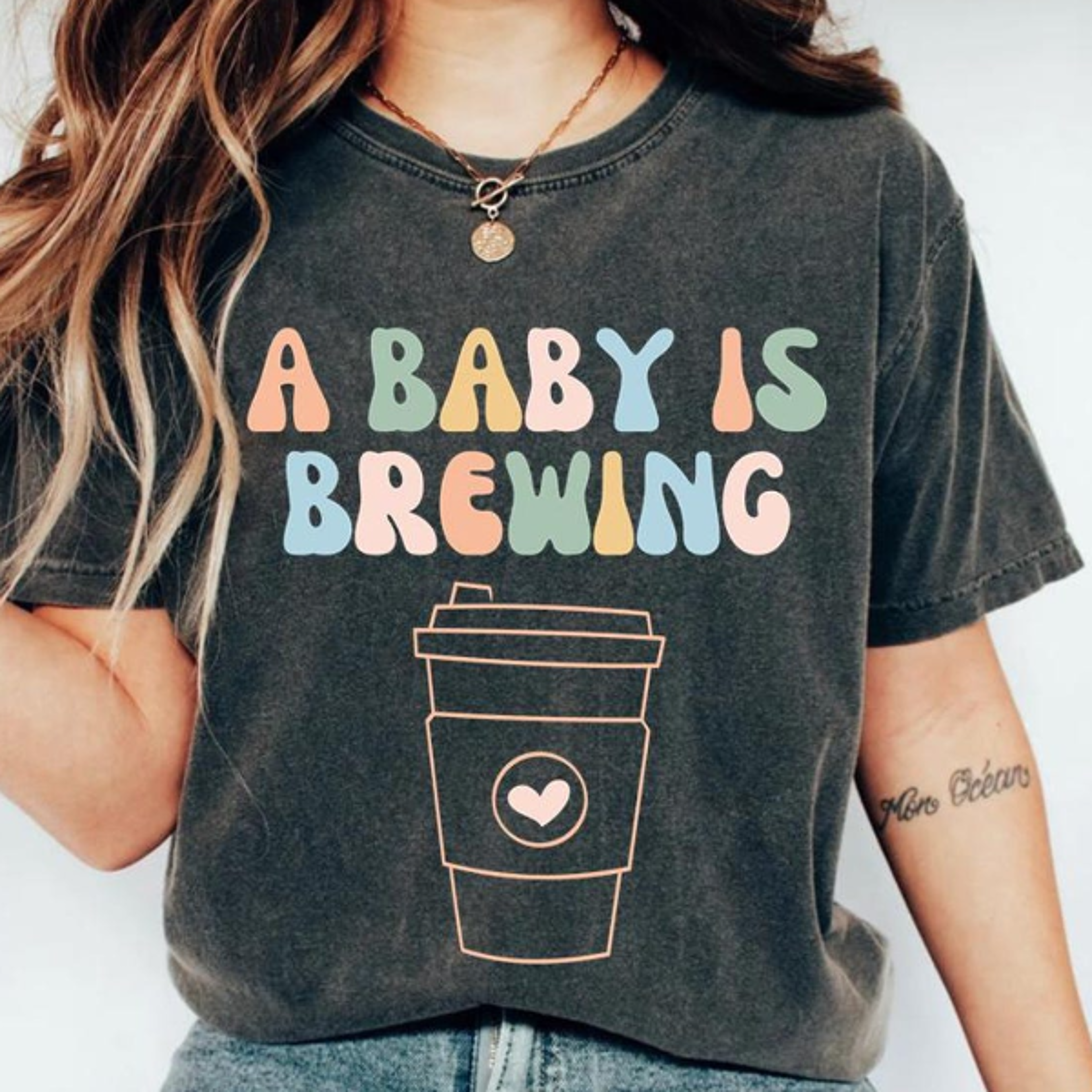 A Baby Is Brewing Pregnancy Shirt