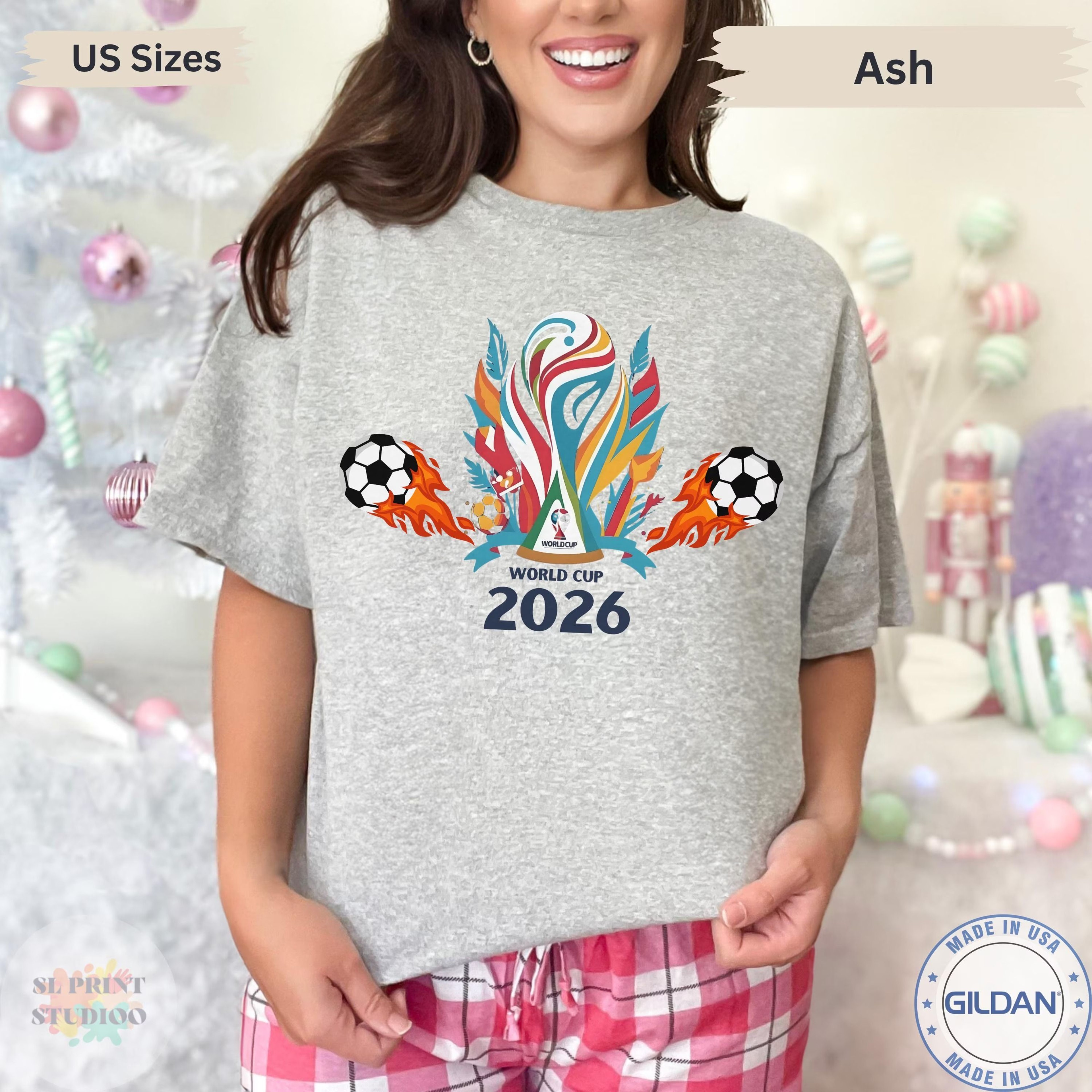 2026 World Cup Soccer Tee  USA Football Shirt  Youth  Adult Jersey  USA Canada Mexico Fan Shirt 3