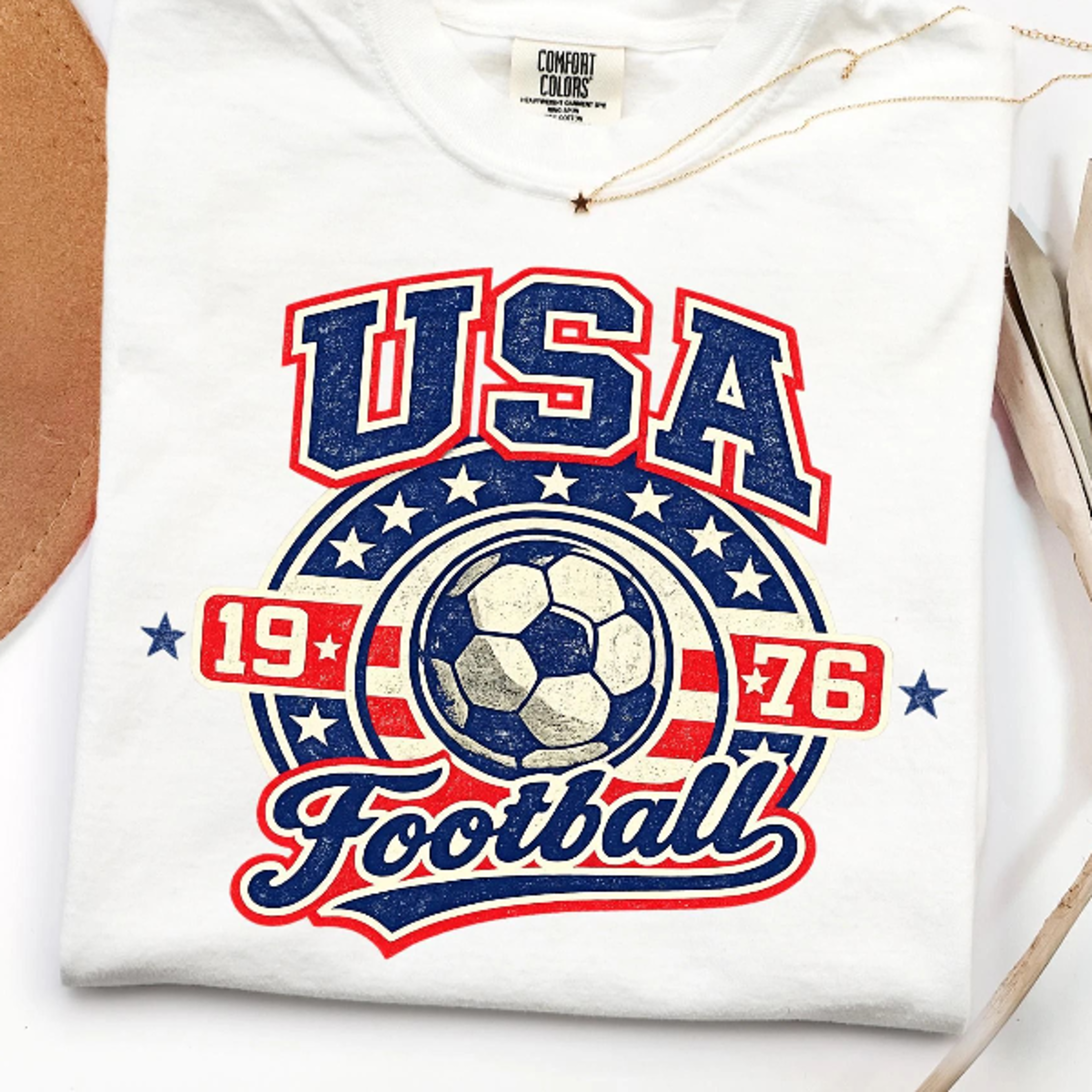 Vintage USA World Cup 2026 Shirt Retro Soccer Tee American Football Fan Shirt North America 2026 So