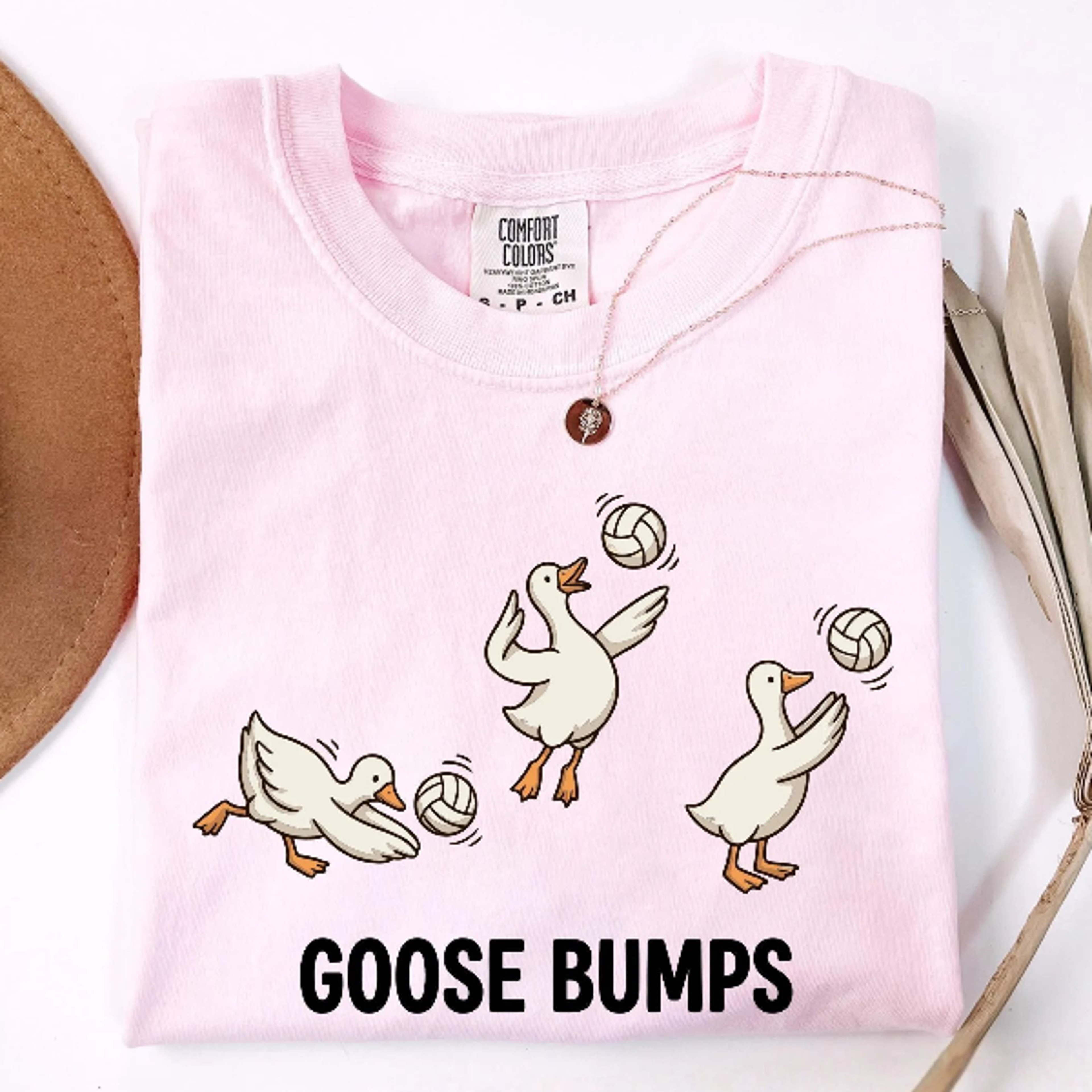 Funny Goose Volleyball Shirt Cute Goose Player Tee Volleyball Player Gift Sports Pun TShirt 1