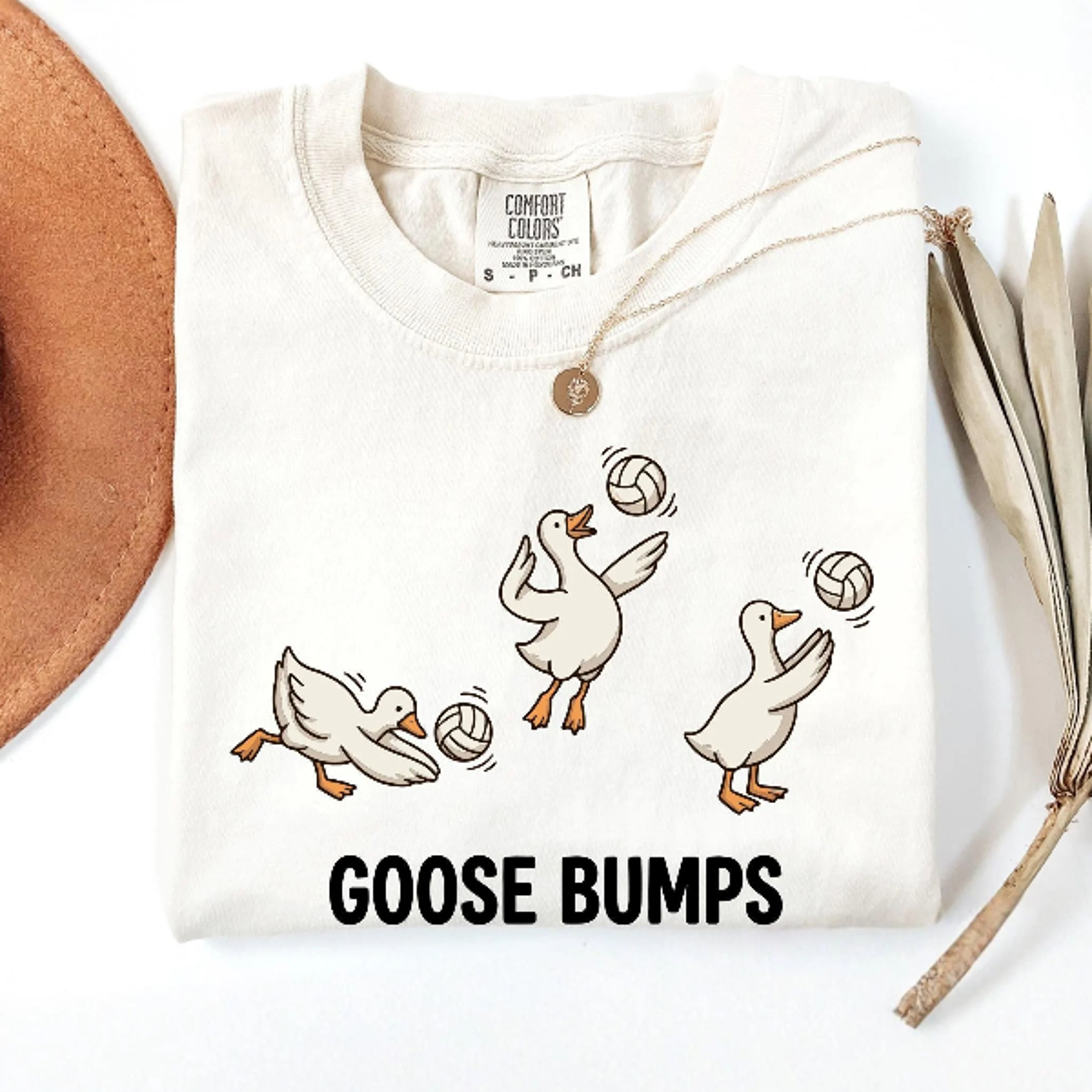 Funny Goose Volleyball Shirt Cute Goose Player Tee Volleyball Player Gift Sports Pun TShirt 2