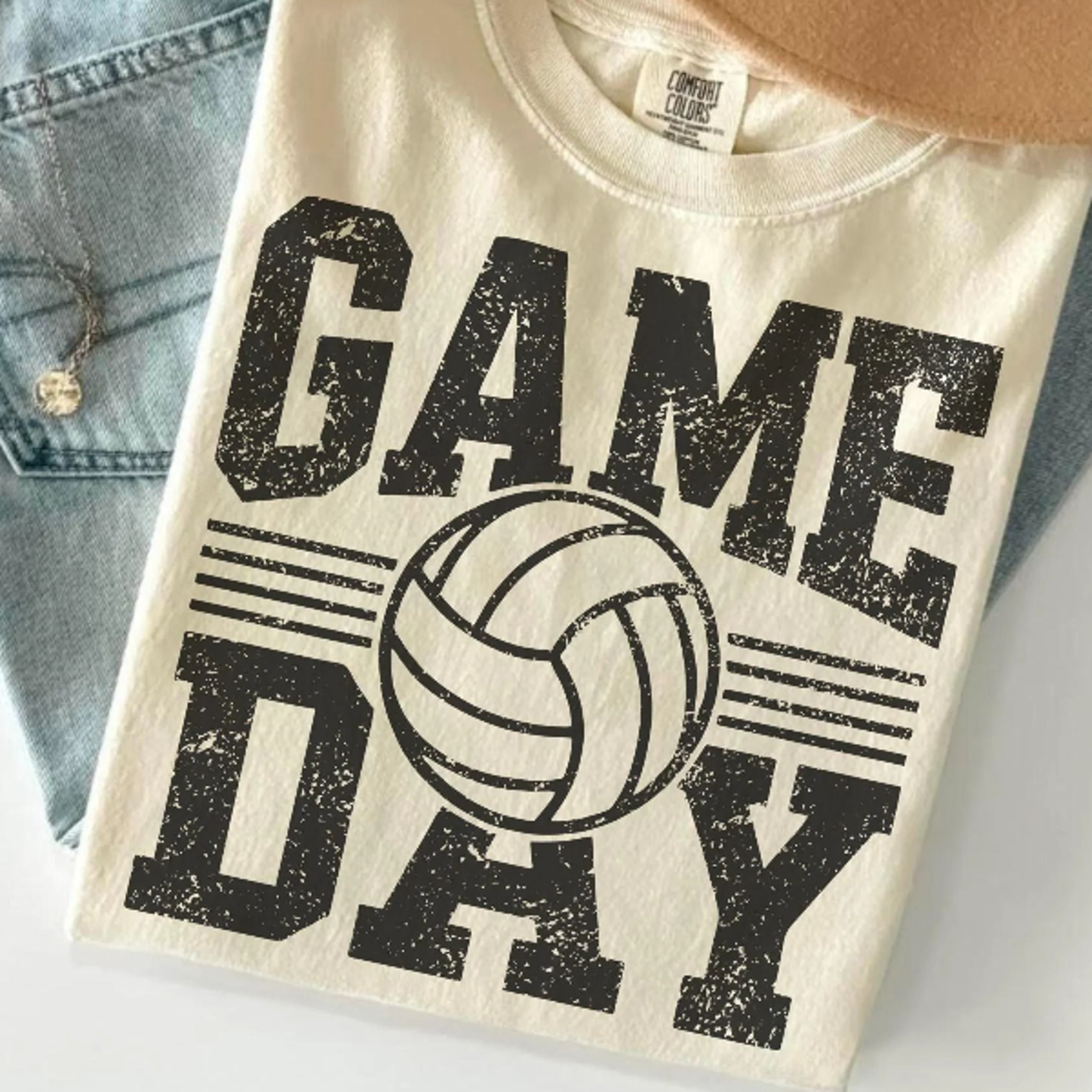 Volleyball Game Day Shirt Custom Team Tee Personalized Number Shirt Volleyball Player Gift 5