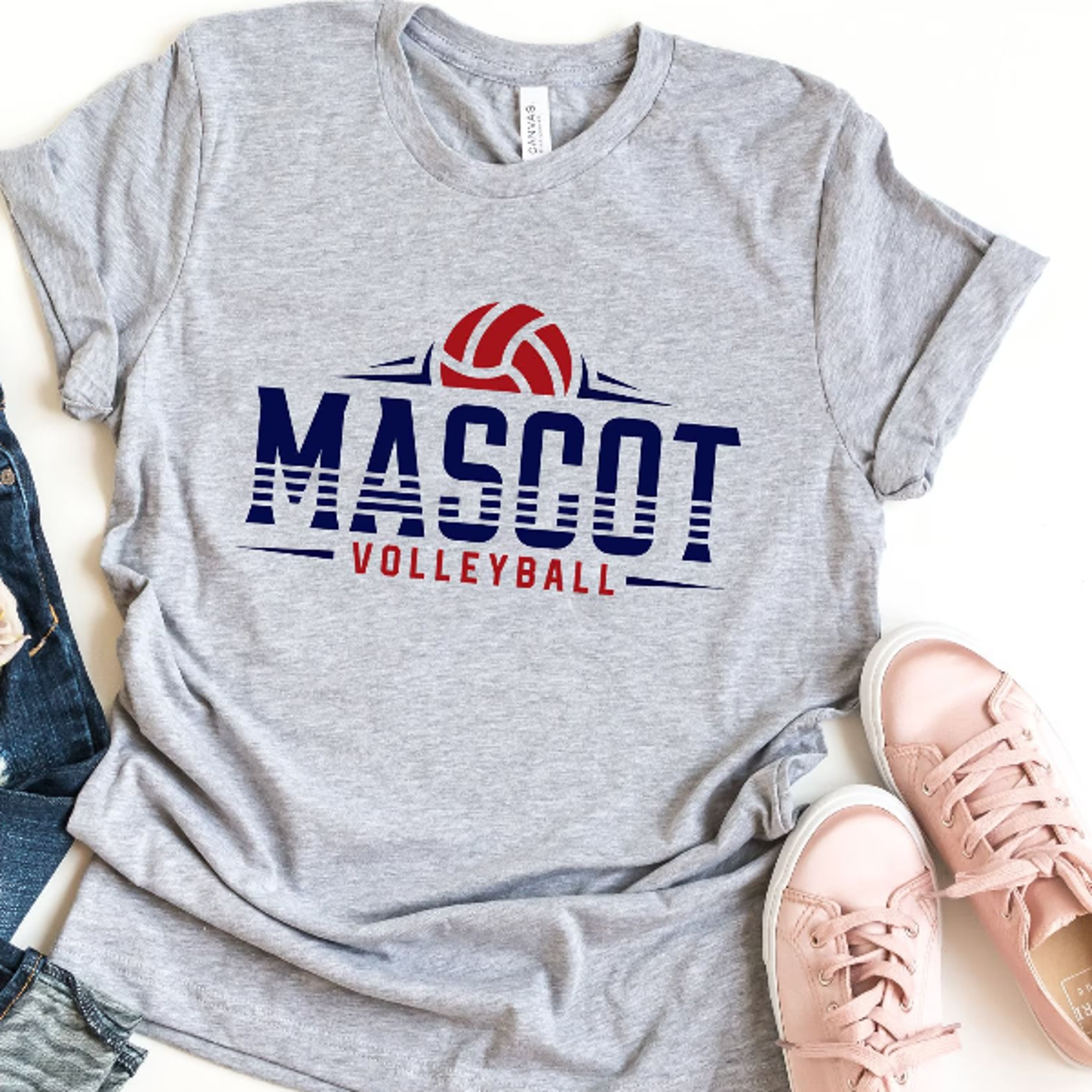 Personalized Volleyball Team Shirt Custom Volleyball Player Shirt Volleyball Mom Game Day Tee Custo