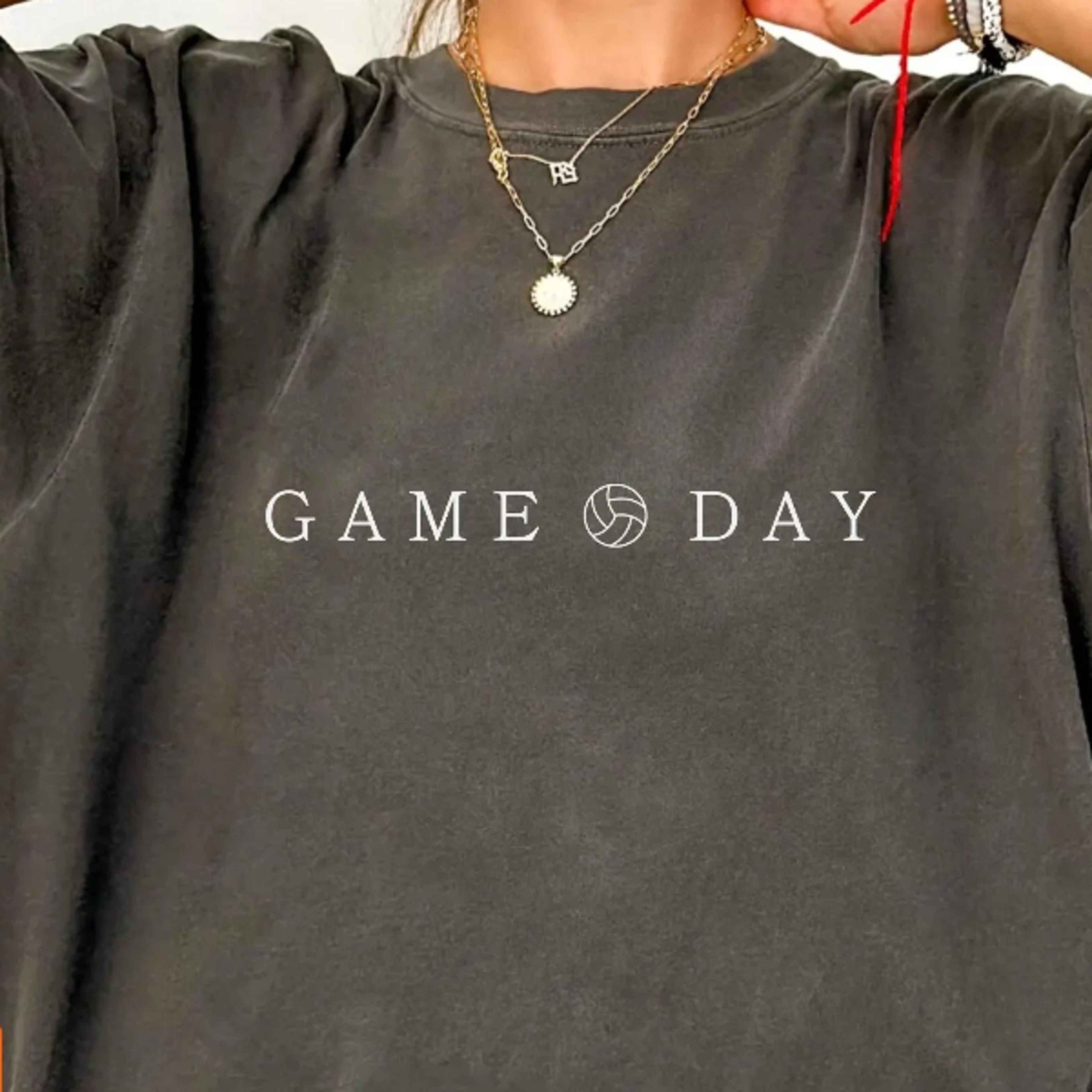 Volleyball Game Day TShirt Volleyball Fan Tee Volleyball Lover Gift Volleyball Season Shirt 2