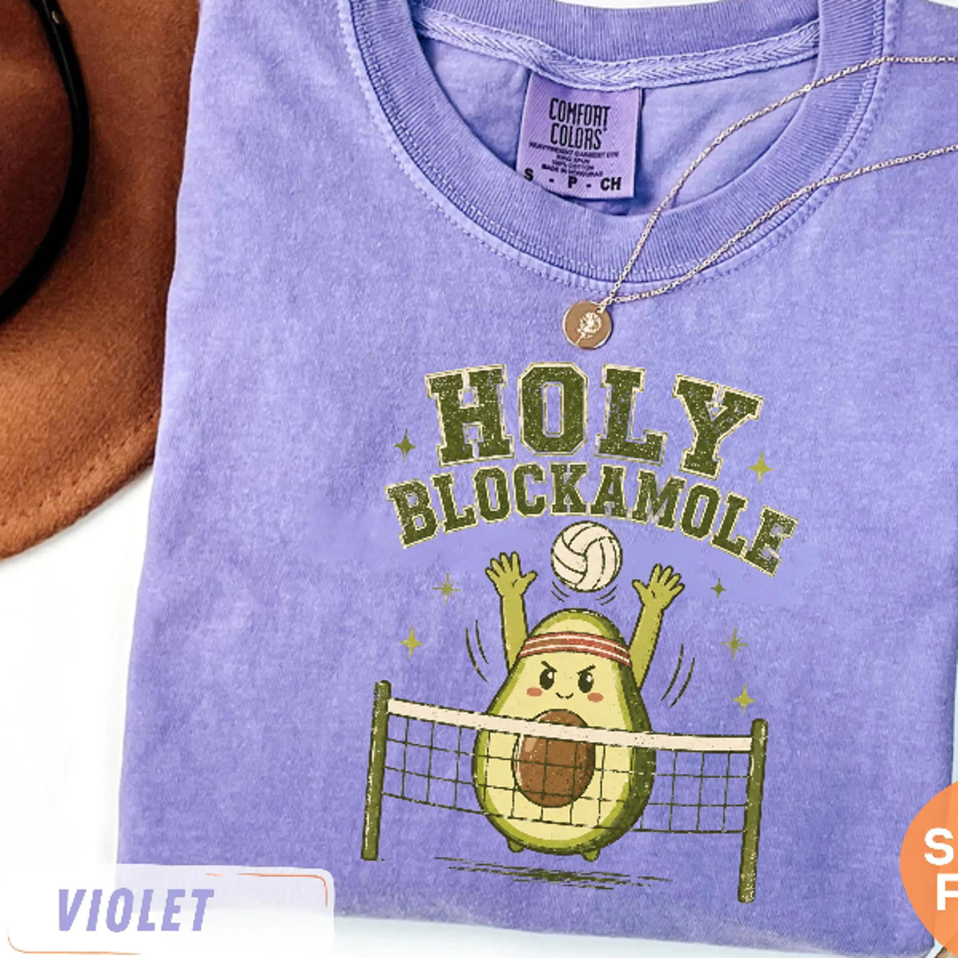 Holy Blockamole Volleyball Shirt Funny Avocado Volleyball Tee Volleyball Player Gift Sports Team Sh 