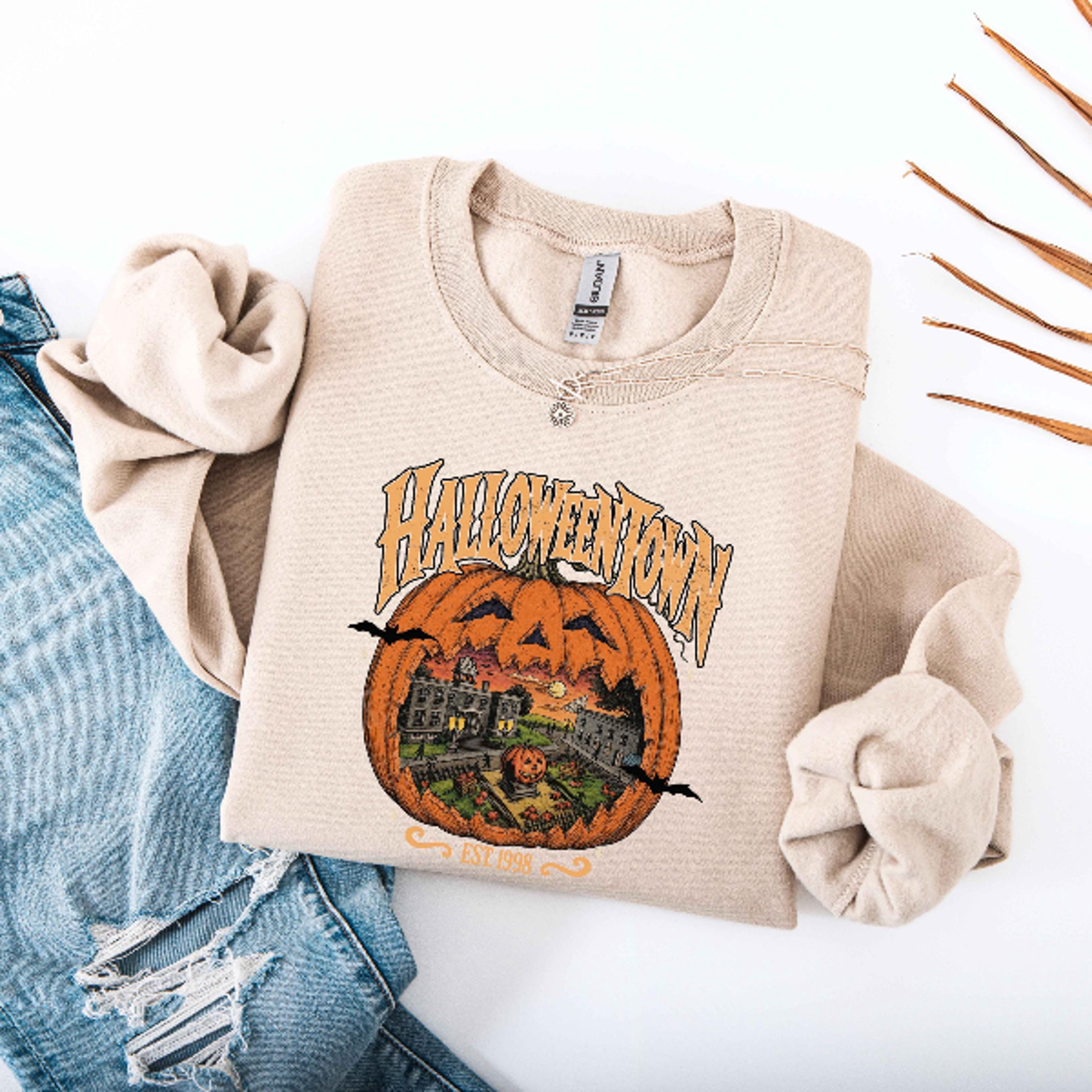 Halloweentown Est 1998 Sweatshirt Retro Halloween University Hoodie 5