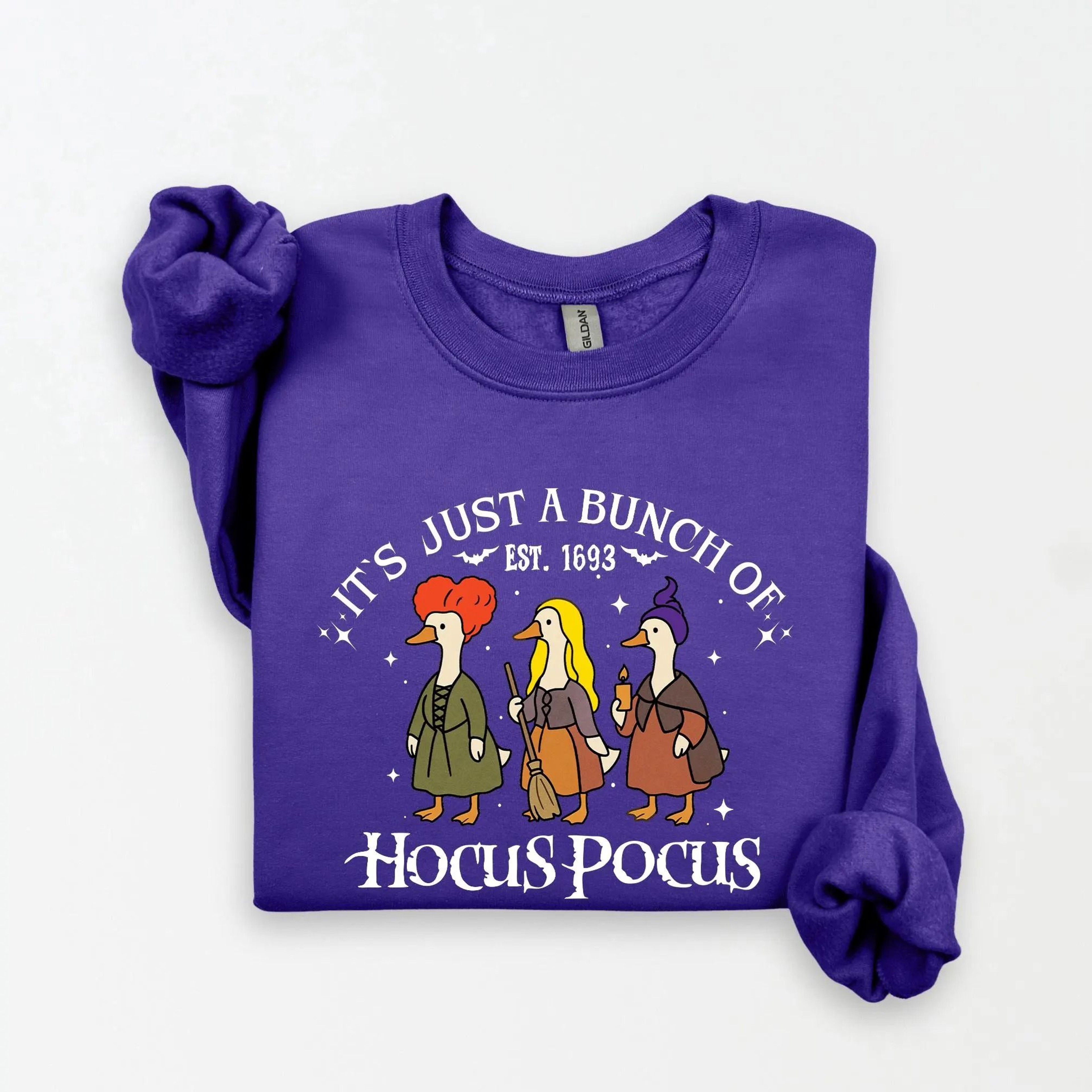 Its Just A Bunch Of Hocus Pocus Sweatshirt Sanderson Sisters Hoodie 2