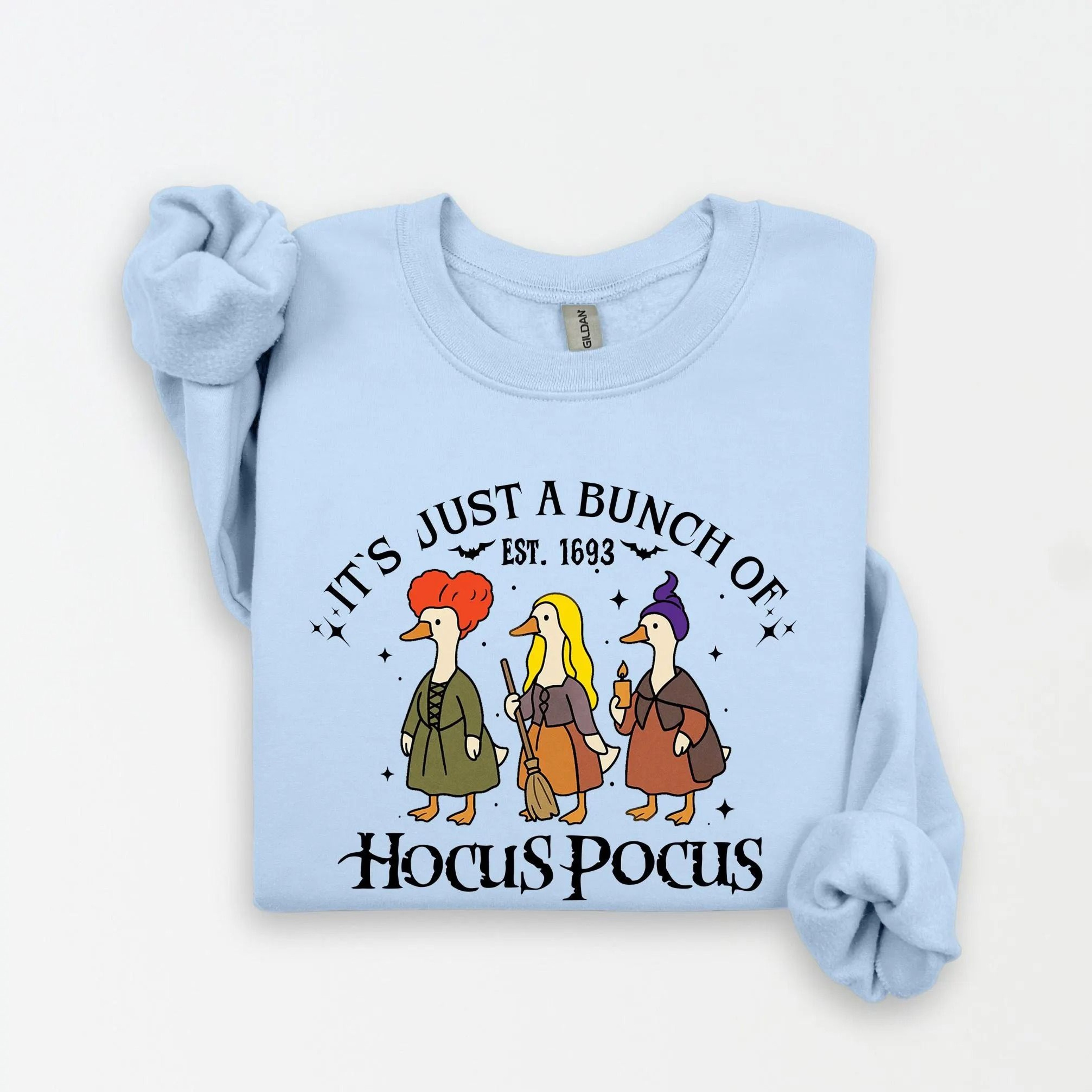 Its Just A Bunch Of Hocus Pocus Sweatshirt Sanderson Sisters Hoodie 3
