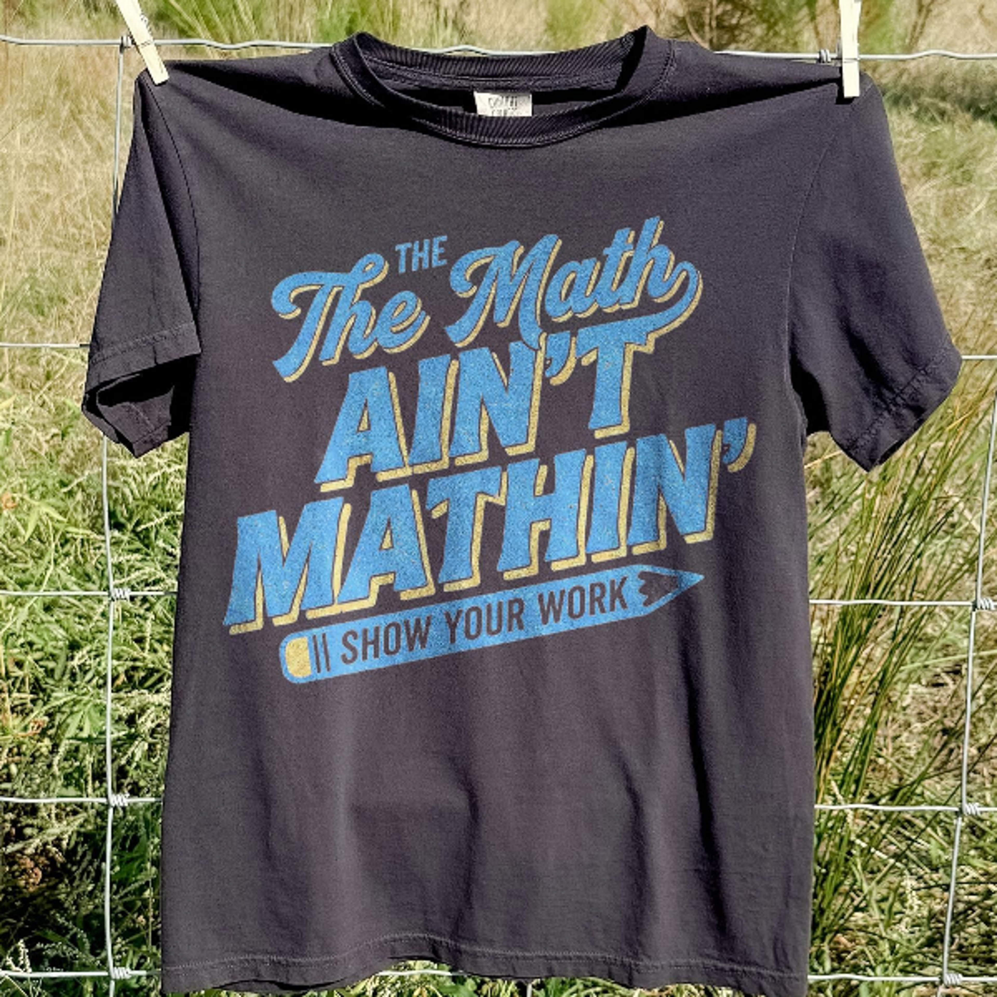 Funny Math Teacher Graphic Tee The Math Aint Mathin Classroom Shirt Back To School Educator Gift 1