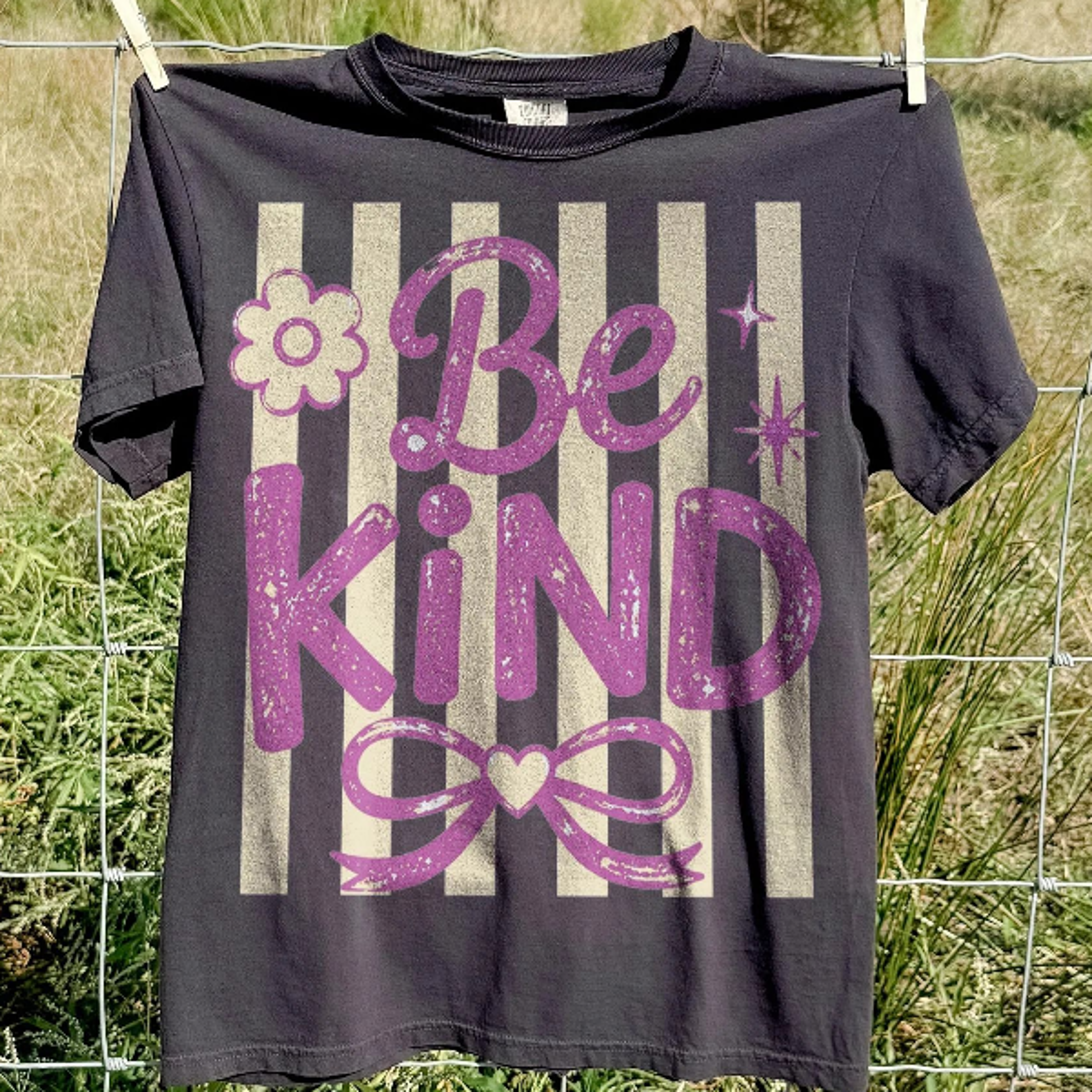 Retro Kindness Graphic Tee Positive Teacher Character Building ShirtSchool Staff Inspiration TopGif 
