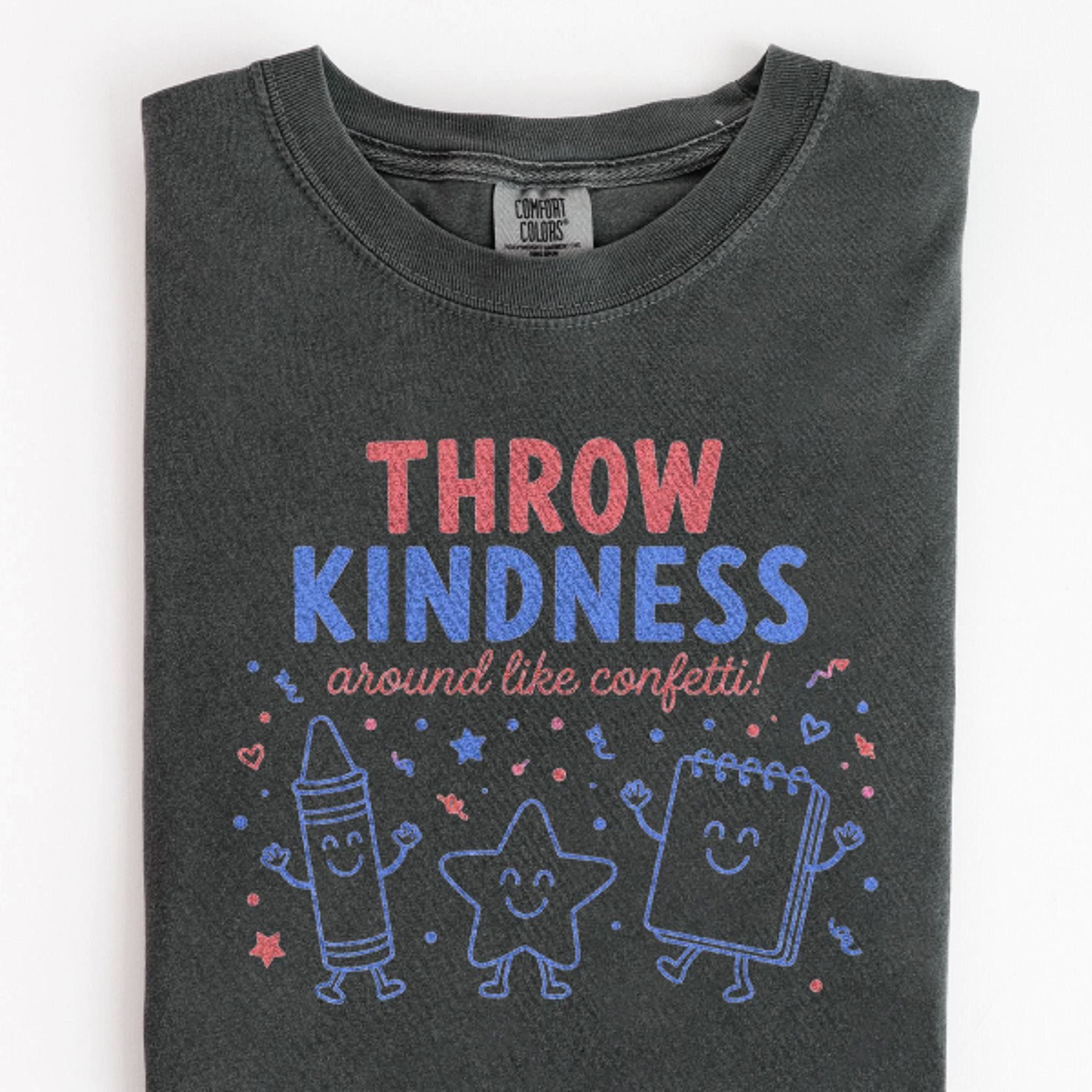 Kindness Classroom Graphic Tee Positive Teacher Inspiration Shirt Educator Appreciation Top 0