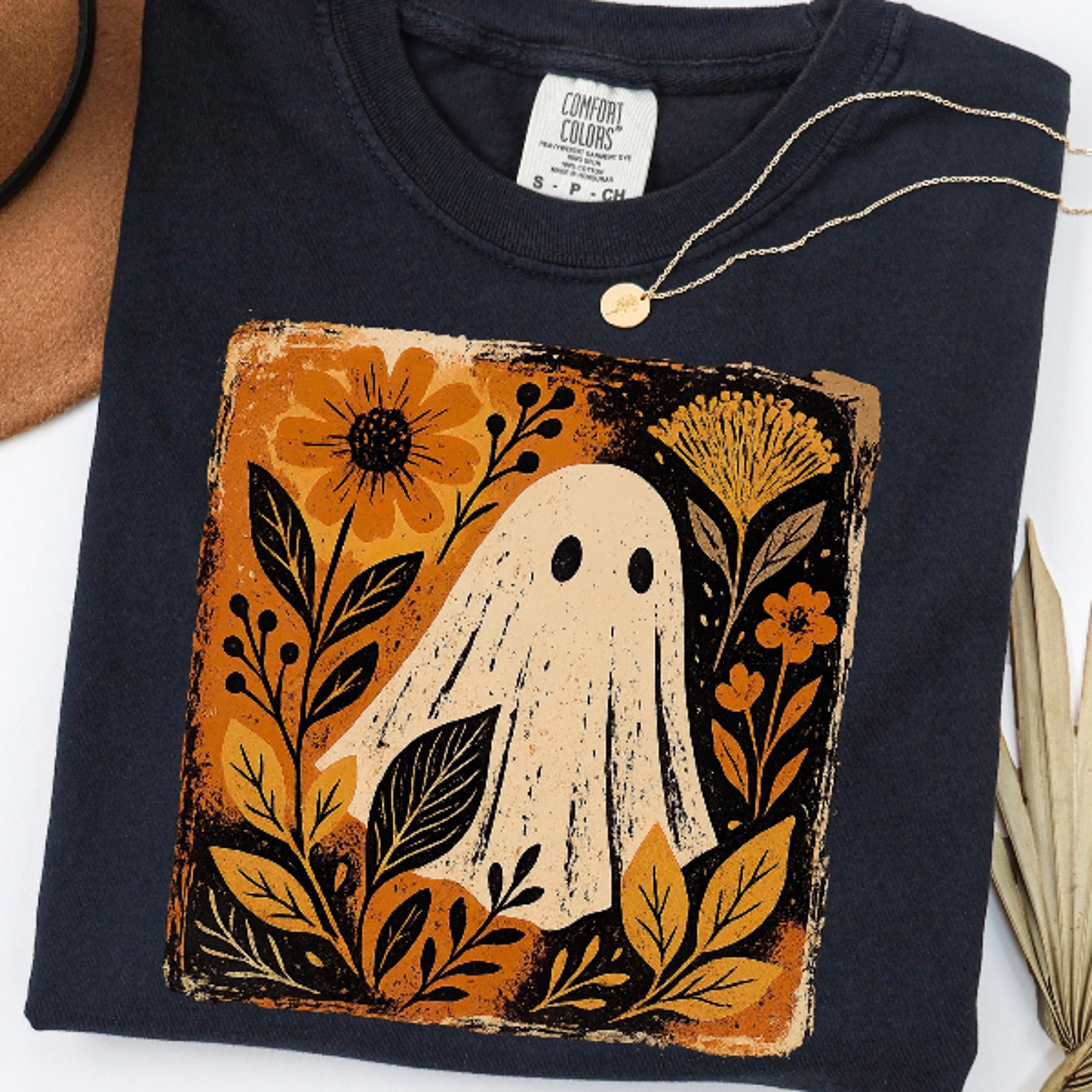 Halloween Ghost Shirt Cute Ghost Shirt Womens Halloween Shirt Fall Shirt Spooky Season Shirt Gift F 
