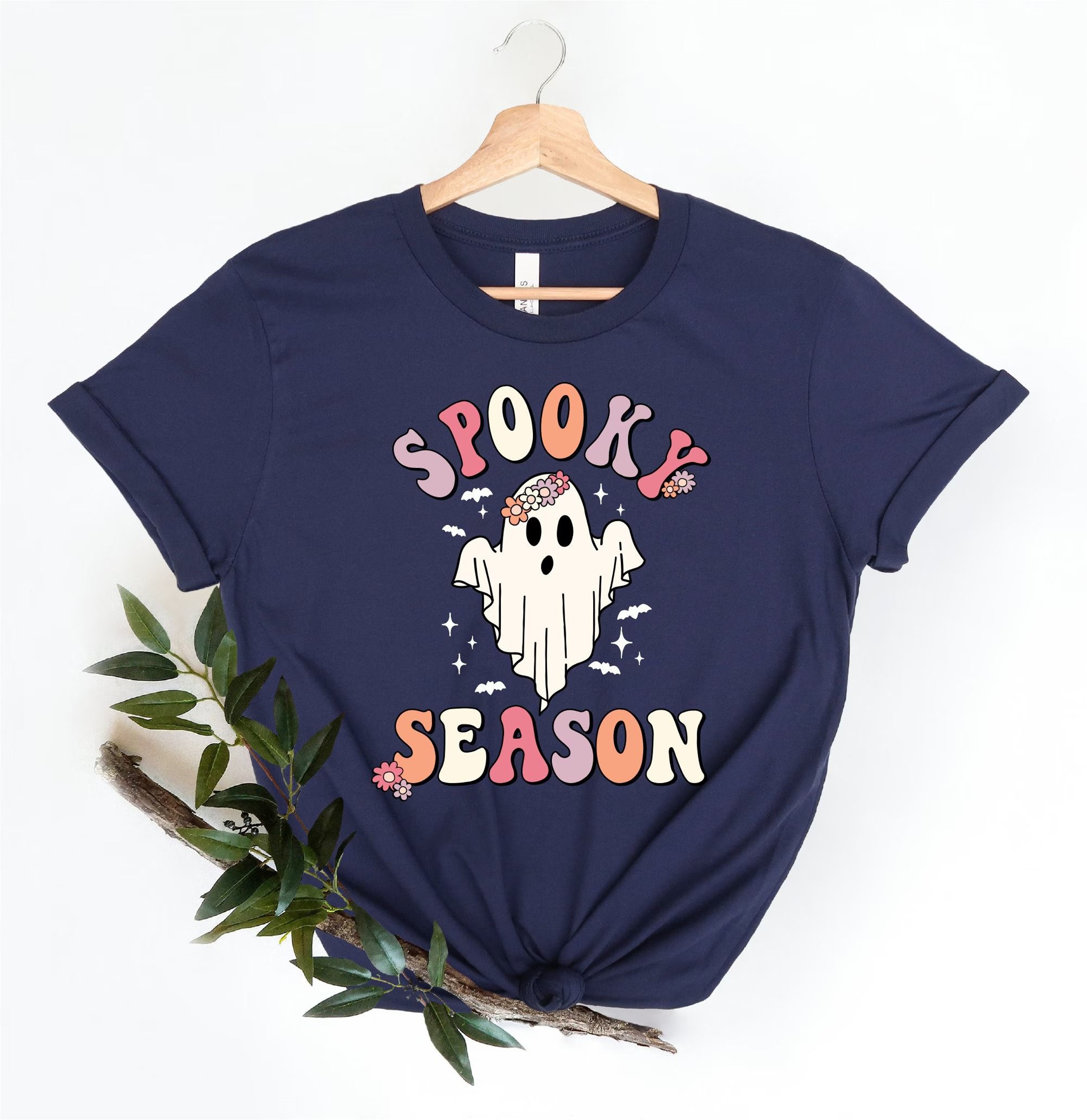 Spooky Season Shirt Spooky Vibes Shirt Cute Halloween Shirt Funny Halloween Shirt Halloween 0