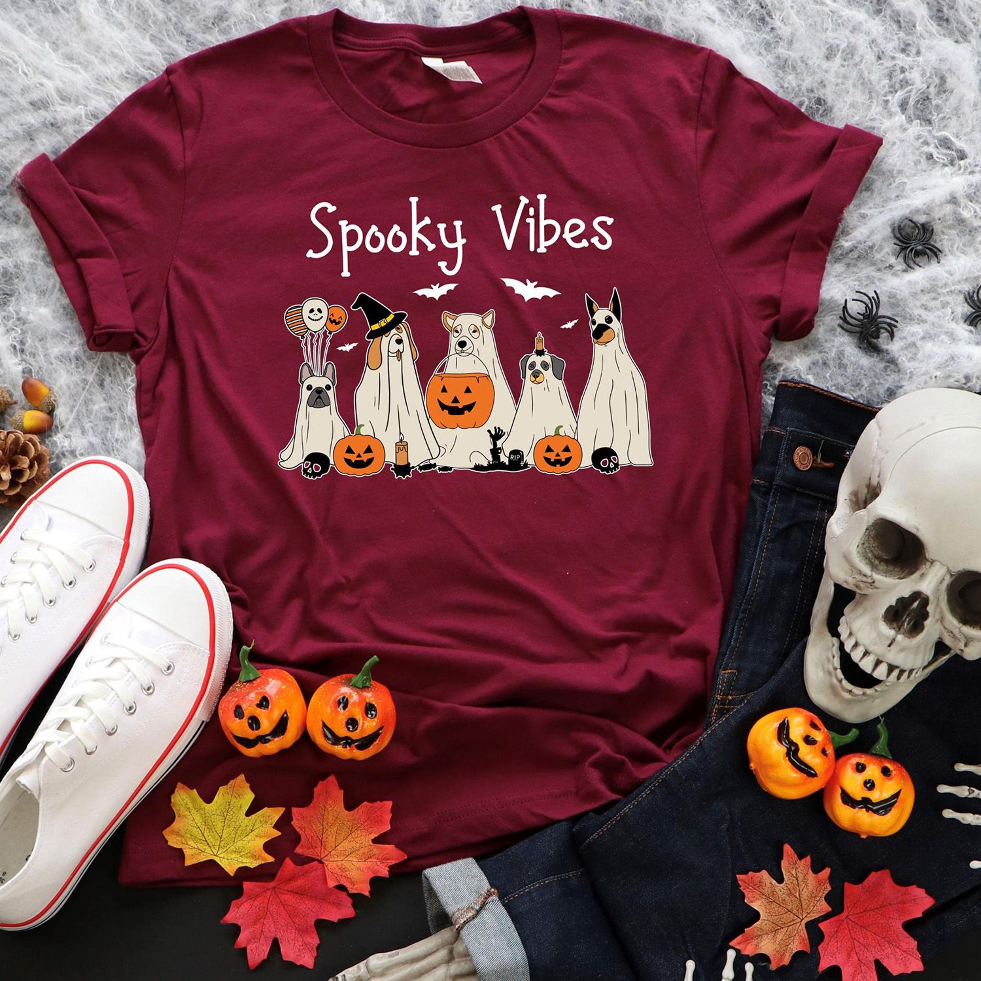 Stay Spooky Ghost Halloween Shirt Cozy Spooky Season Sweatshirt 2