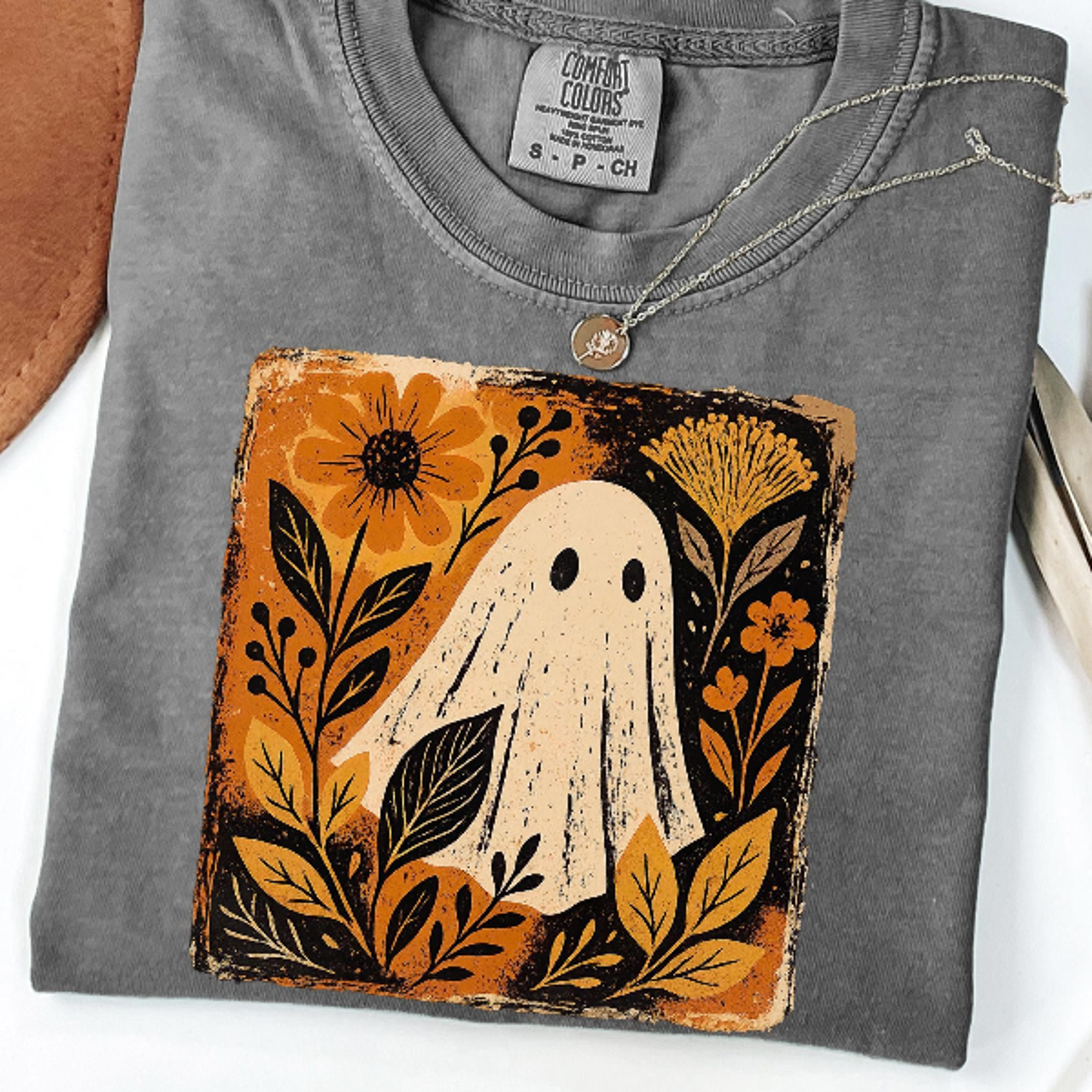 Halloween Ghost Shirt Cute Ghost Shirt Womens Halloween Shirt Fall Shirt Spooky Season Shirt Gift F 