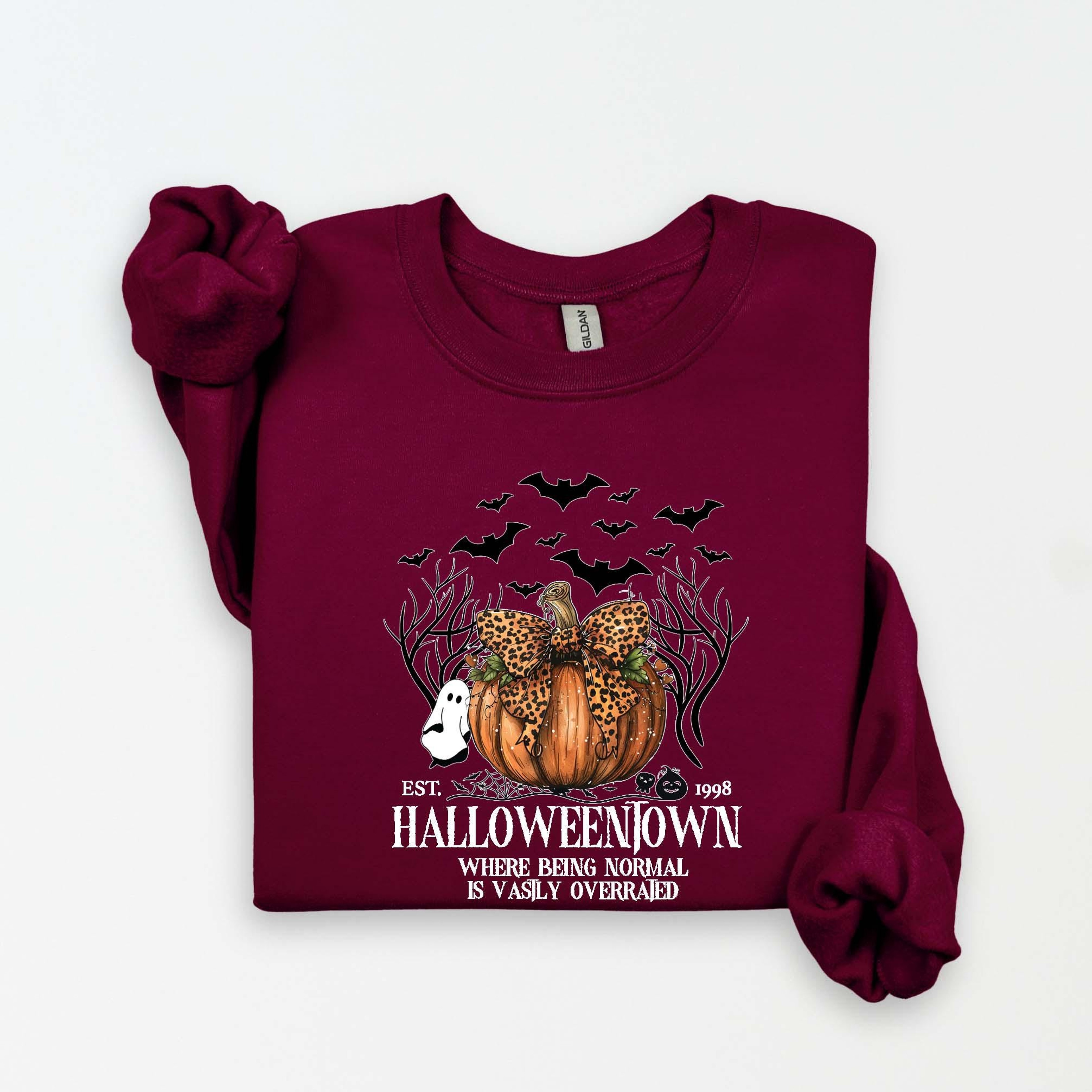 Halloweentown Est 1998 Sweatshirt Retro Halloween University Crewneck 2
