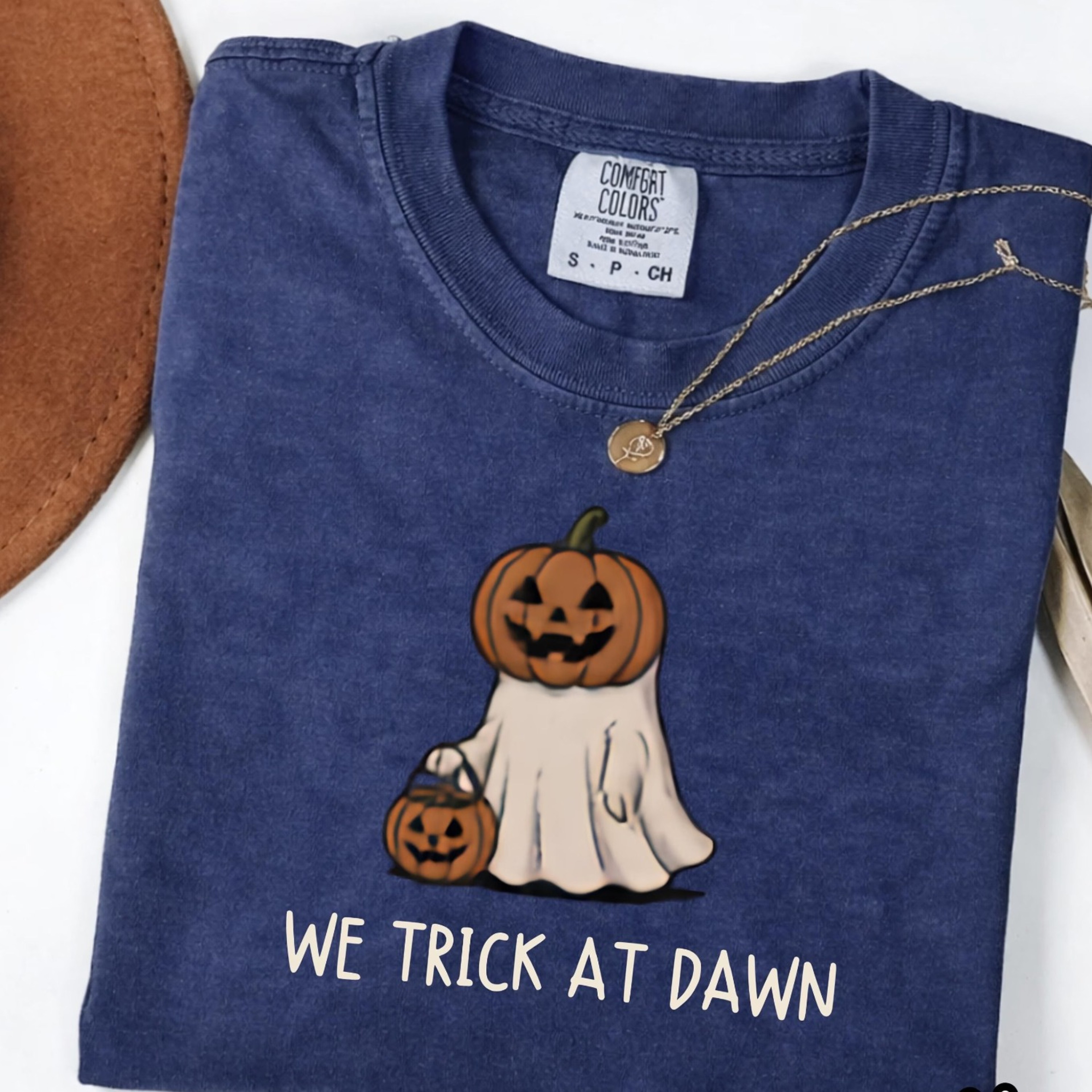 Trick Or Treat ShirtFunny MemeCute Spooky Fall Graphic TeeAutumn 1jpg