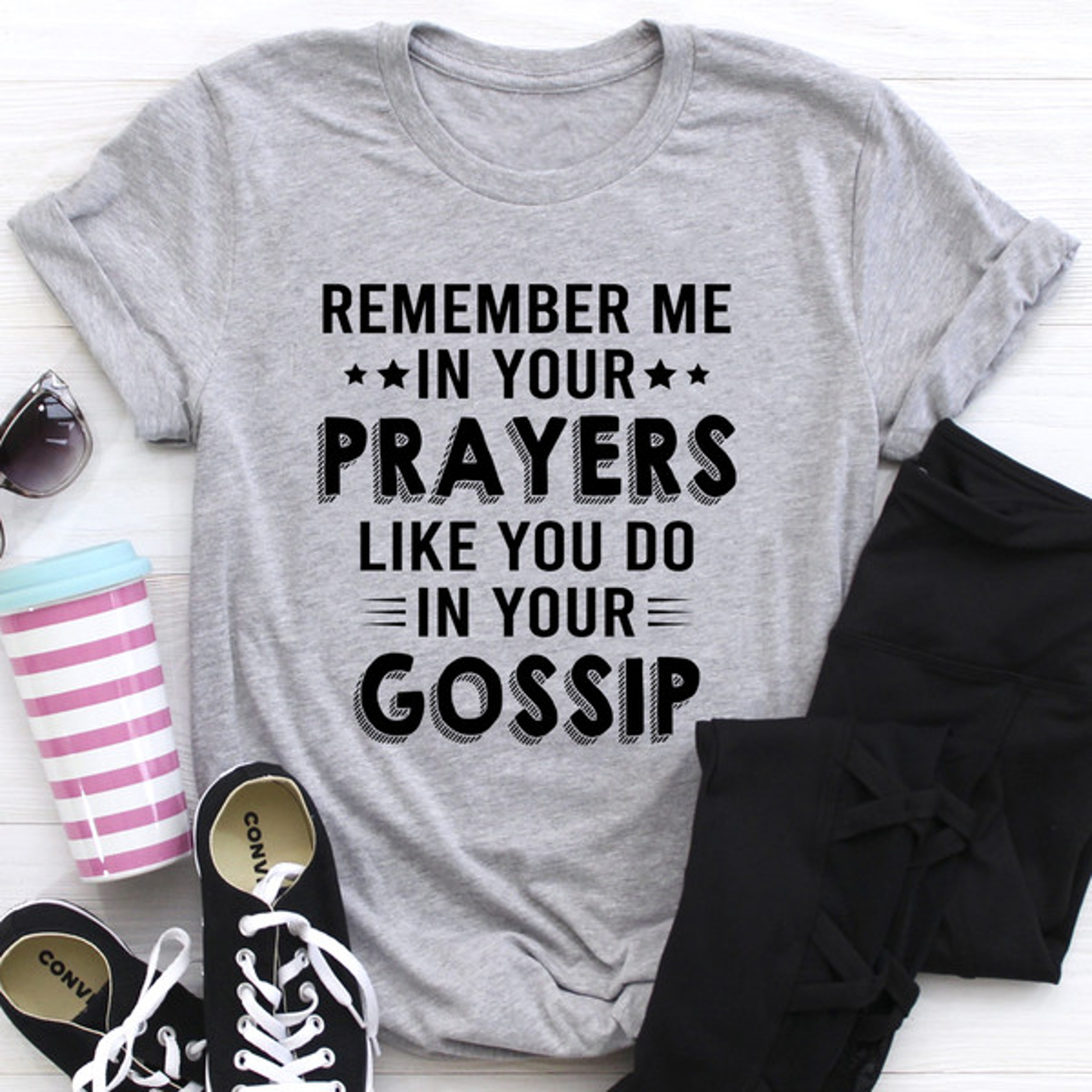 Remember Me In Your Prayers Tee – view 2