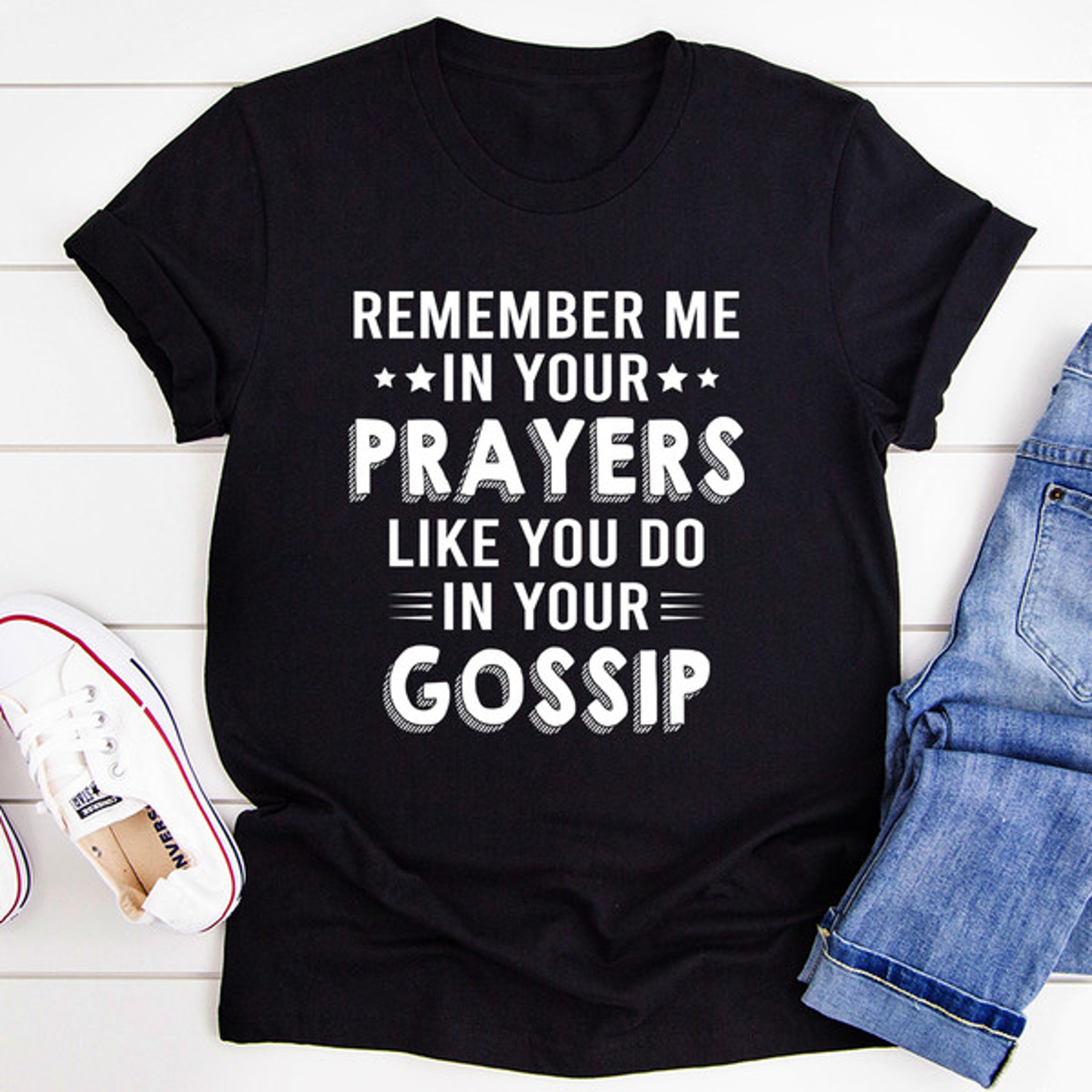 Remember Me In Your Prayers Tee – view 3
