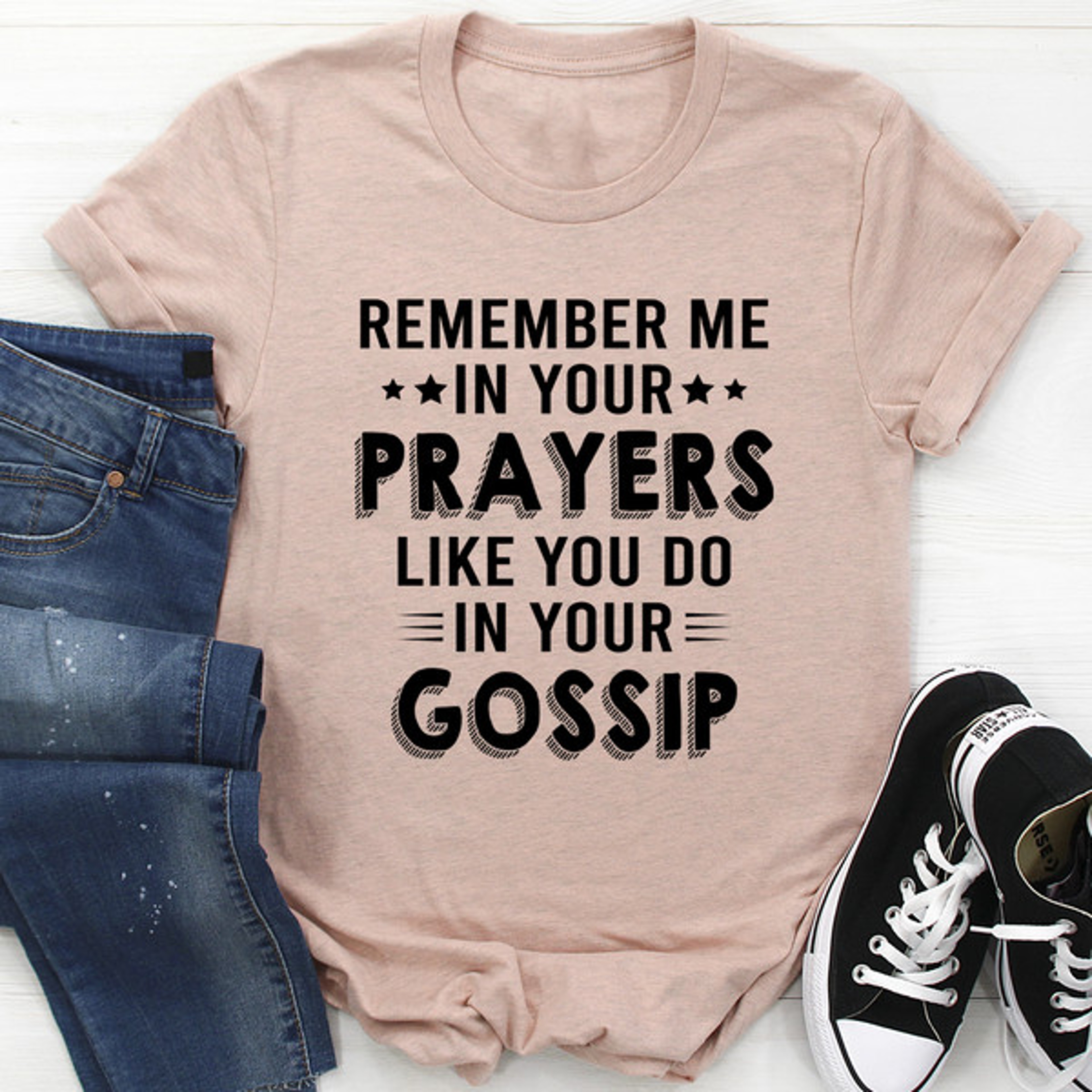 Remember Me In Your Prayers Tee – view 1