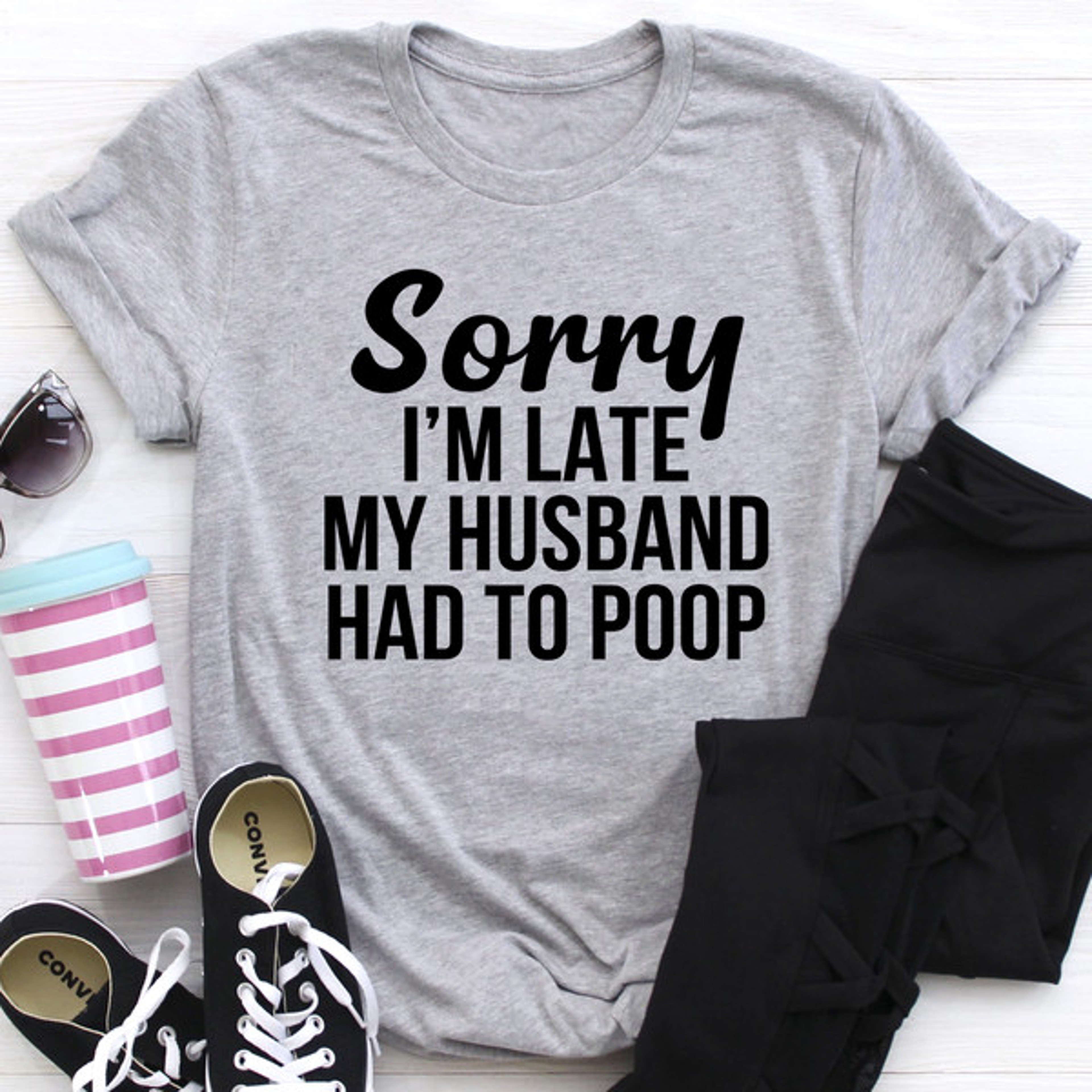 Sorry I'm Late Tee – view 2
