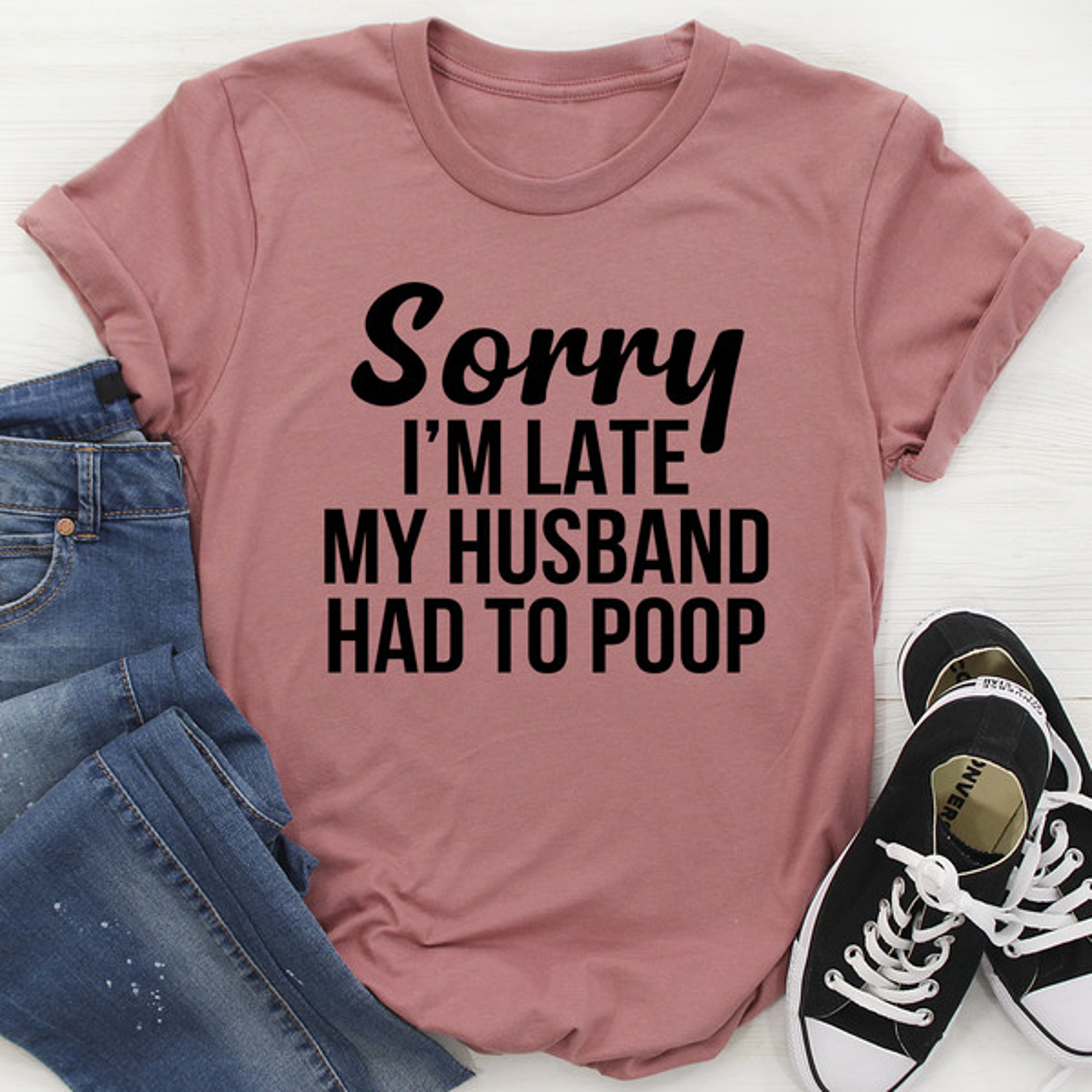 Sorry I'm Late Tee – view 3