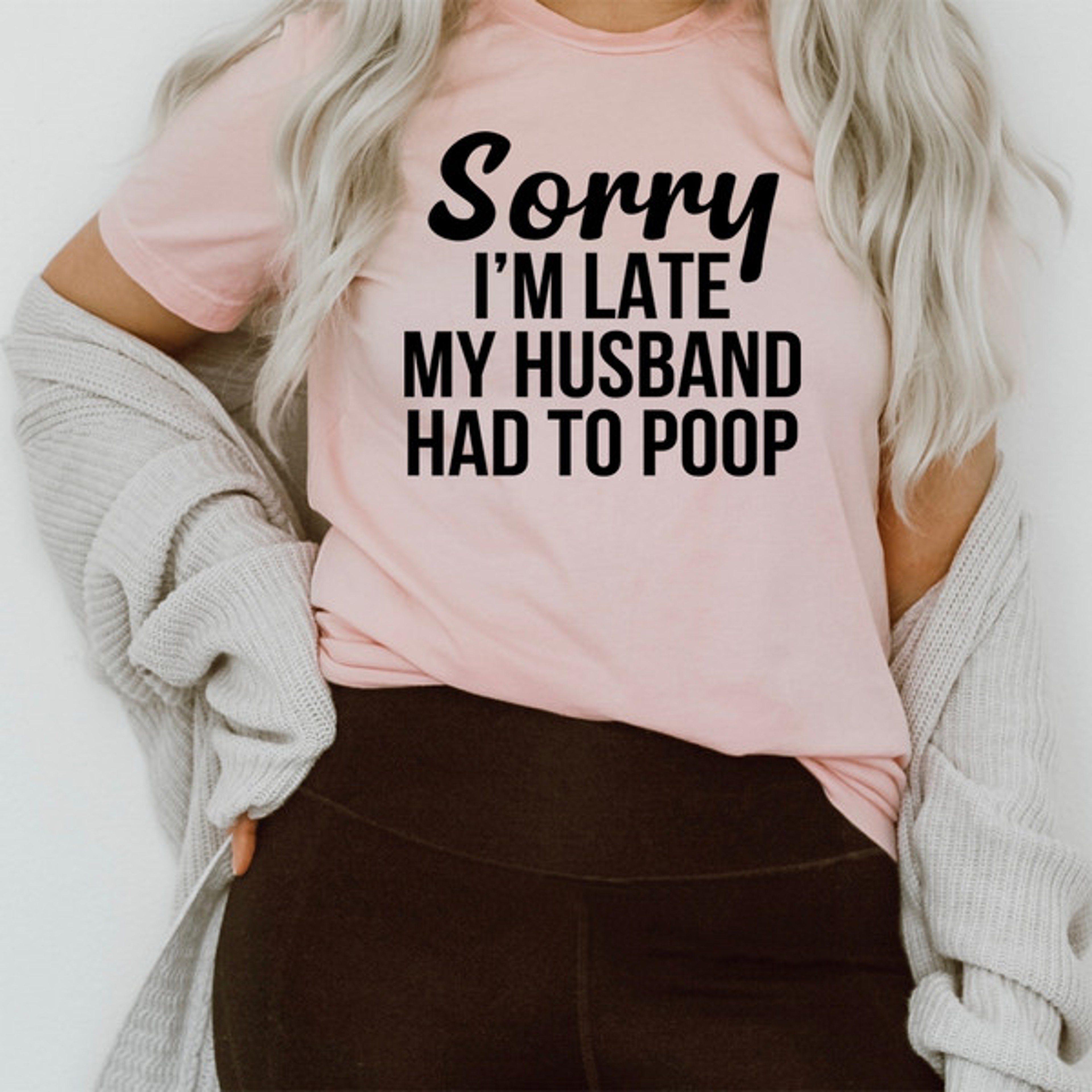 Sorry I'm Late Tee – view 1