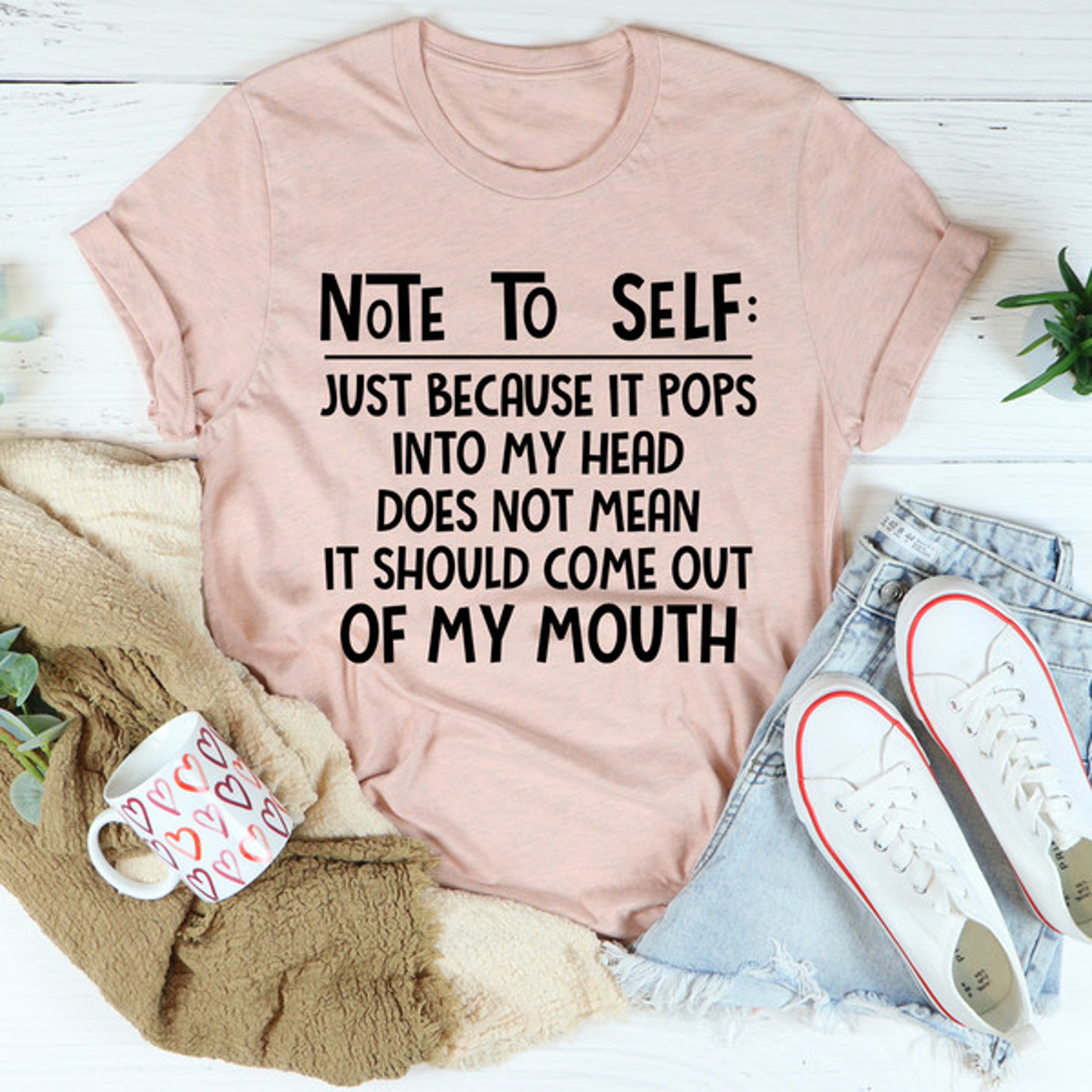 Note To Self Tee – view 4