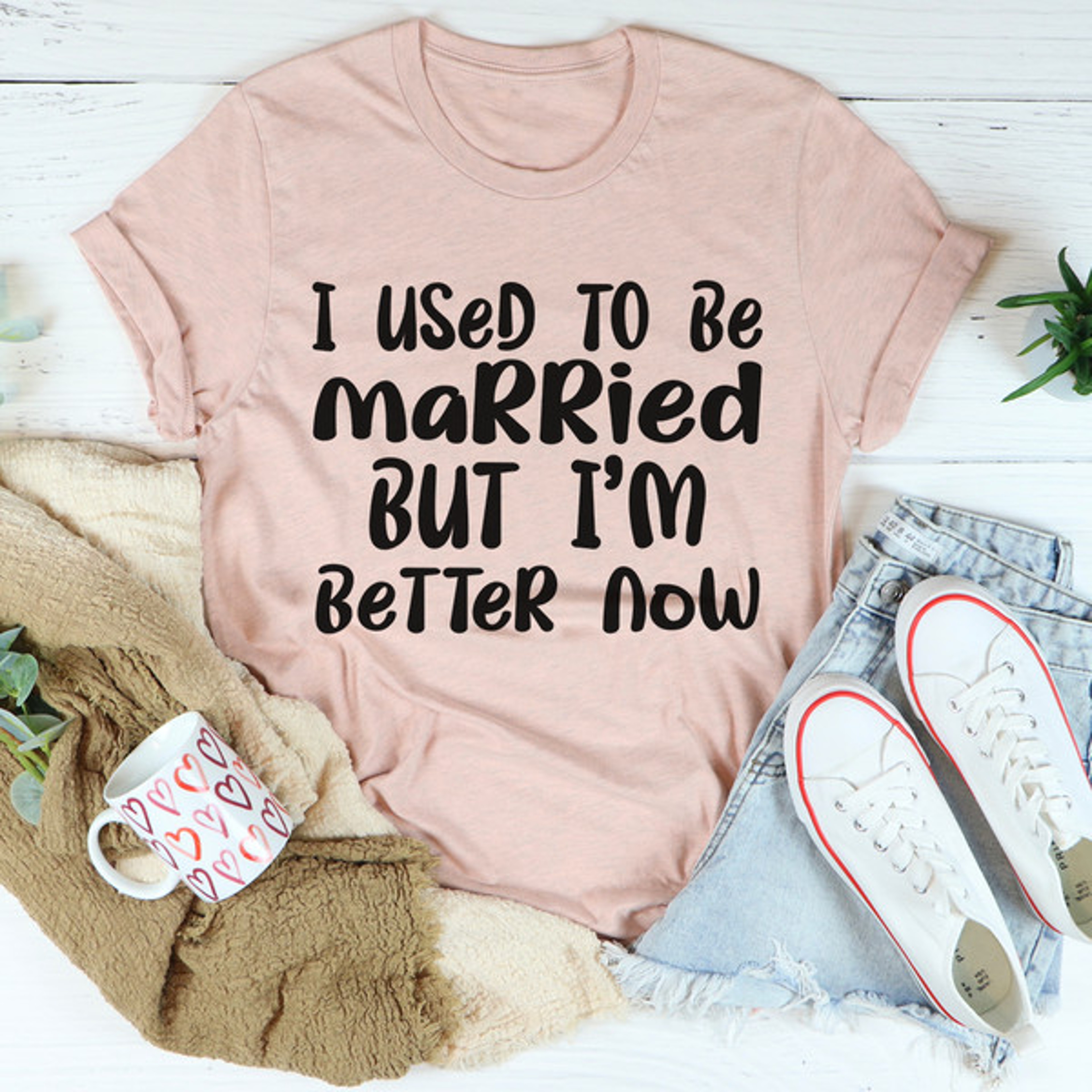 I Used To Be Married But I'm Better Now Tee – view 3