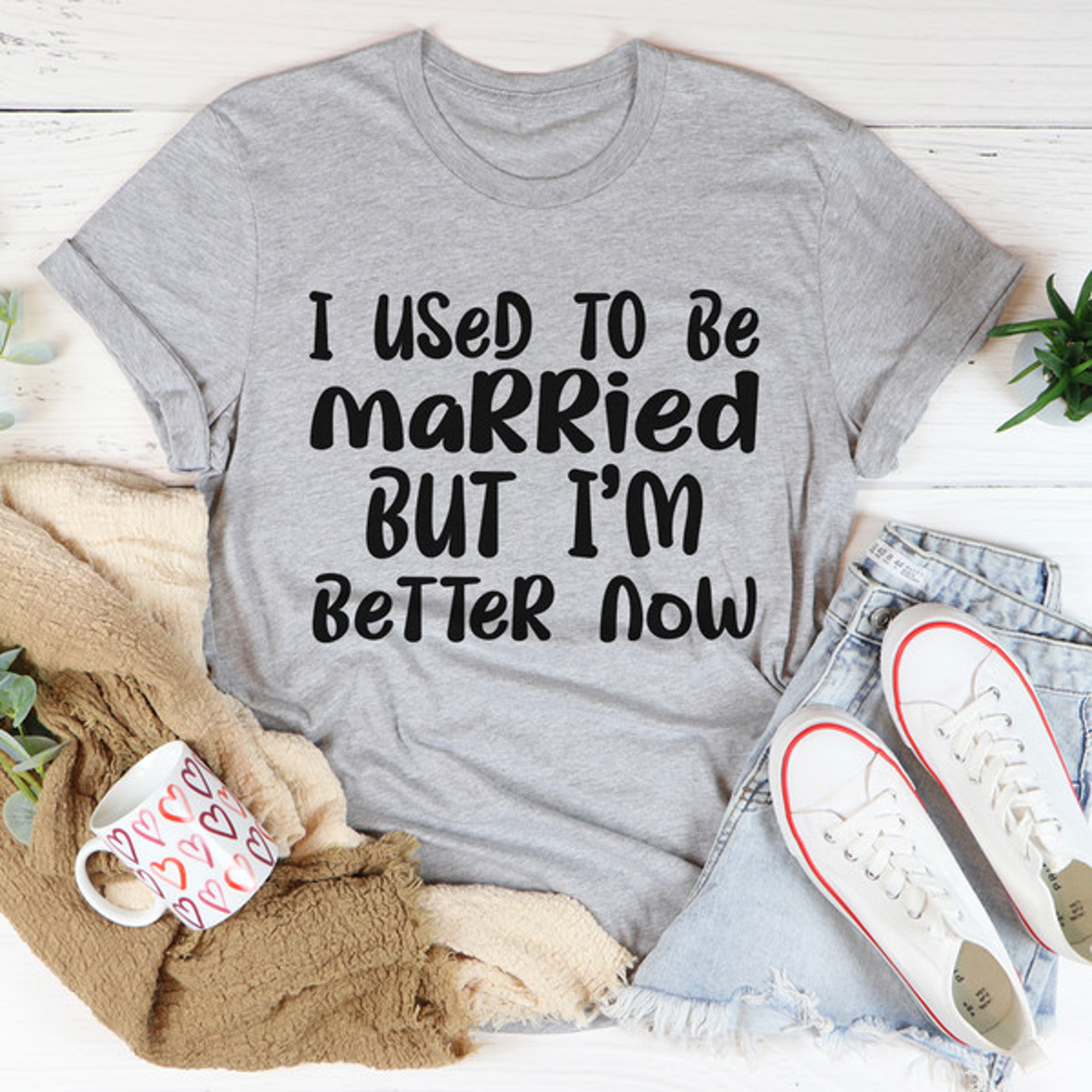 I Used To Be Married But I'm Better Now Tee – view 1